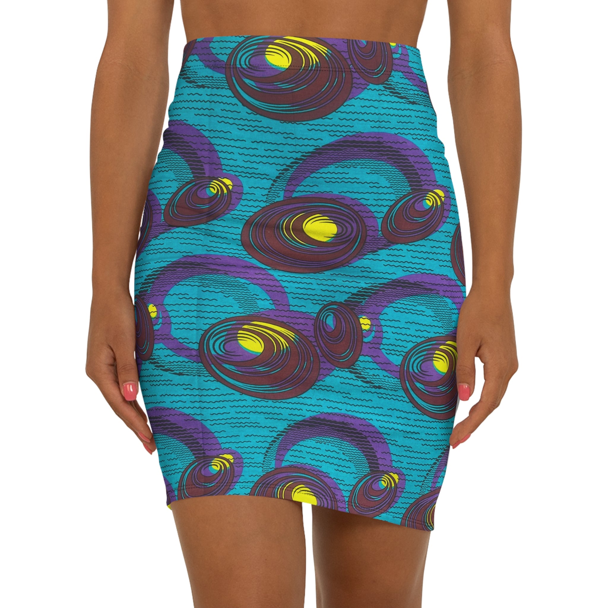 Nebula Waves African Print Fabric