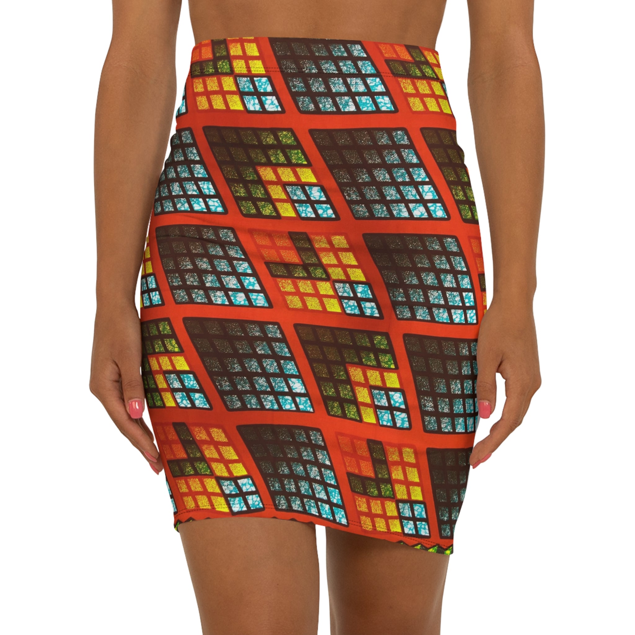 Township Windows African Print Fabric