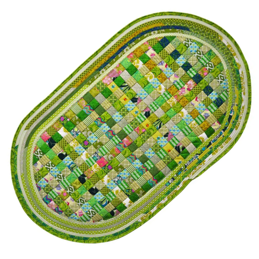 Woven Jelly Roll Rug Pattern