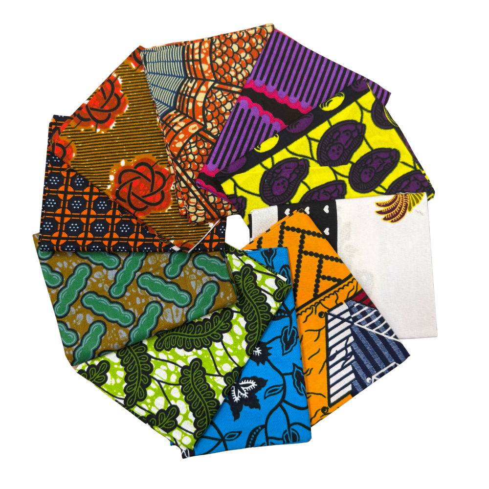 The Stories African Fabrics Tells #2 Fat Quarter Bundle