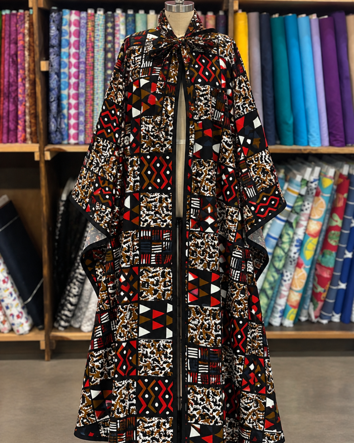 Legacy Blocks African Print Fabric