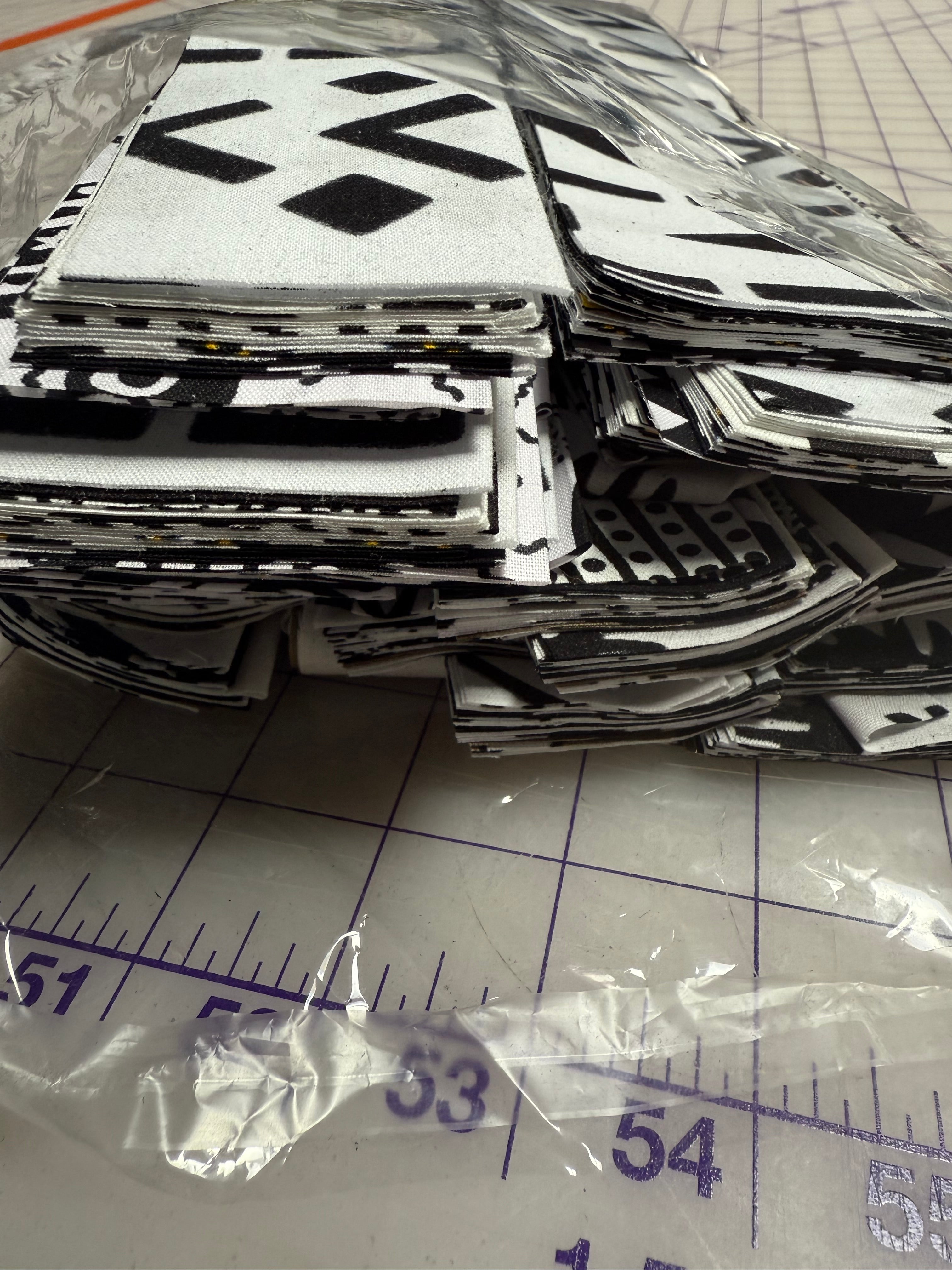 Premium Ghana Batik Scrap fabric