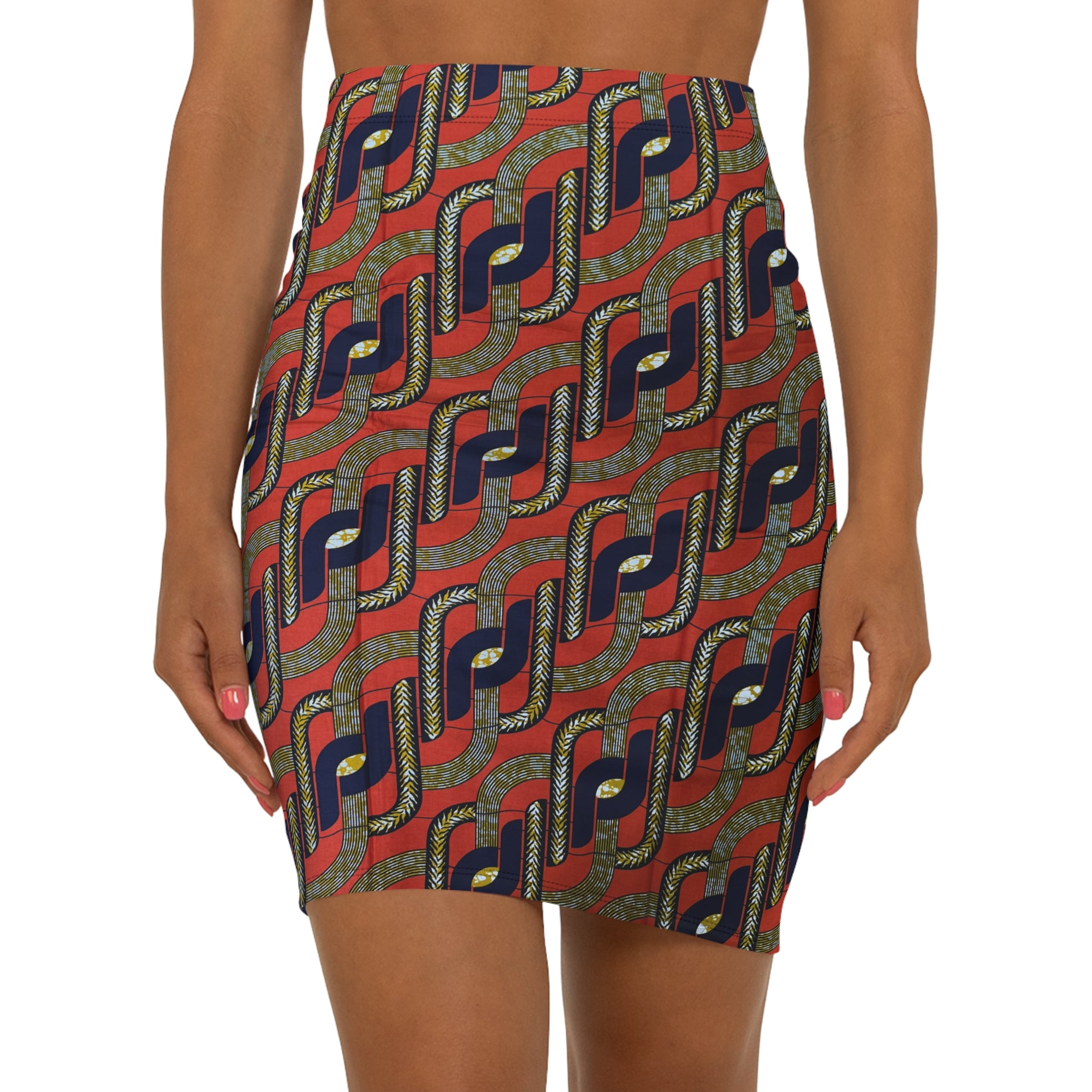 Chain Reaction African Print Fabric