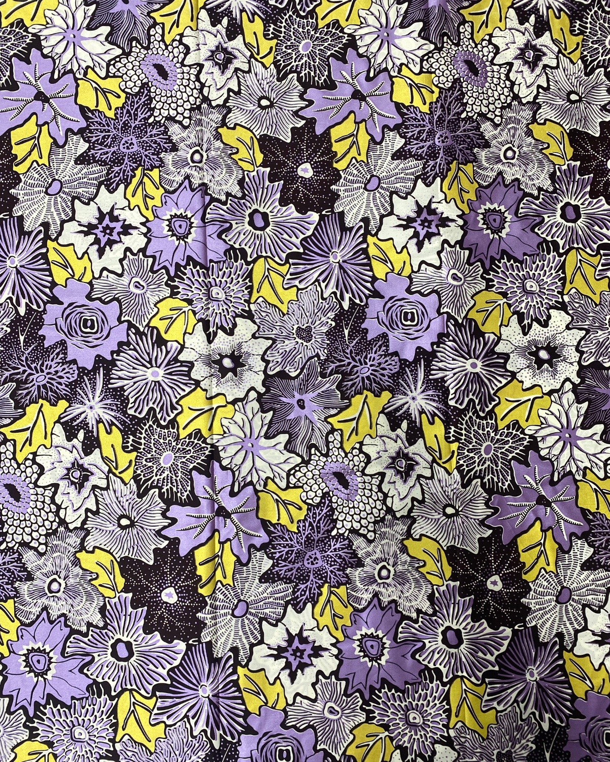 Twilight Florals African Print Fabric