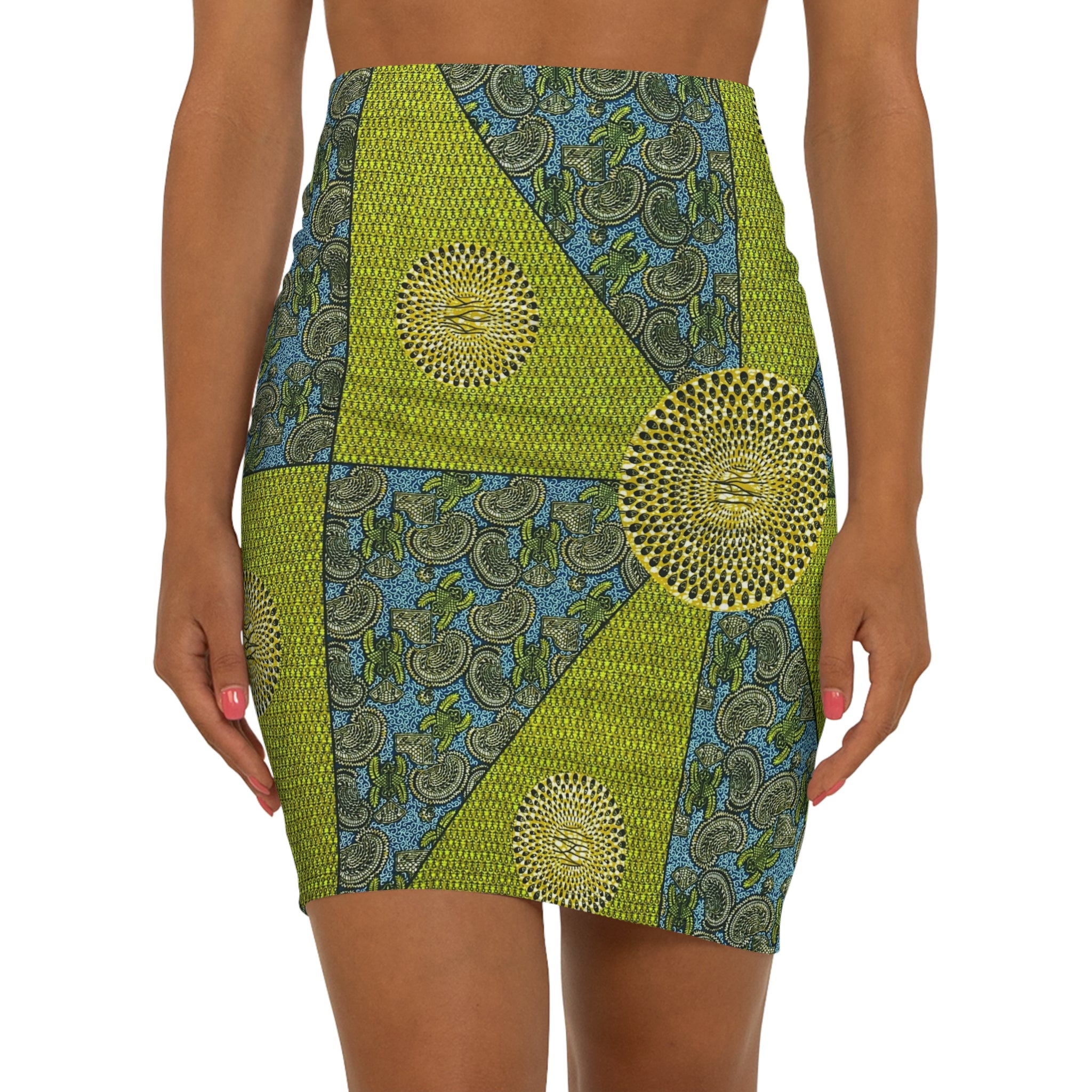 Temple of the Sun African Print Fabric