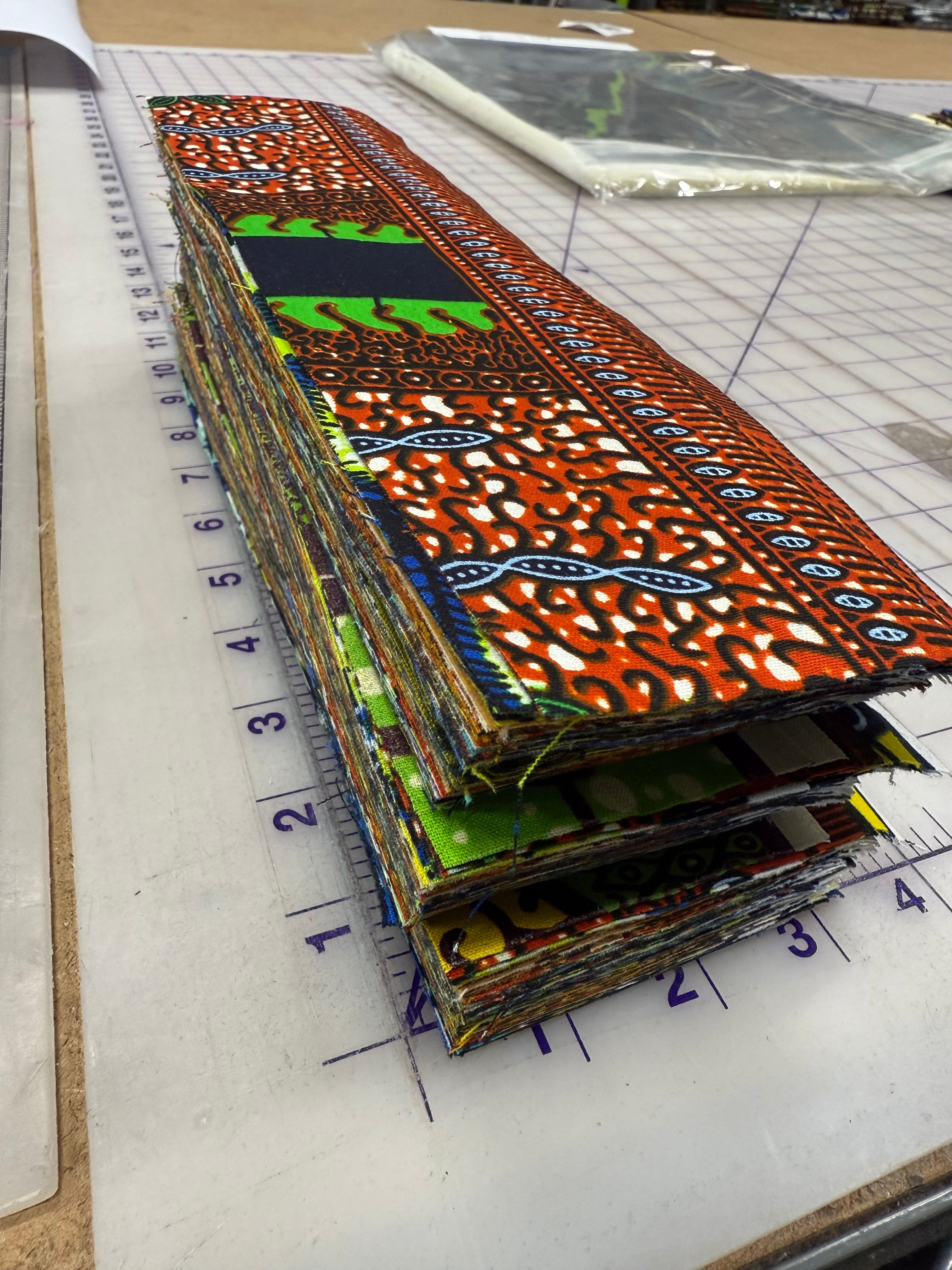 Premium Ghana Batik Scrap fabric