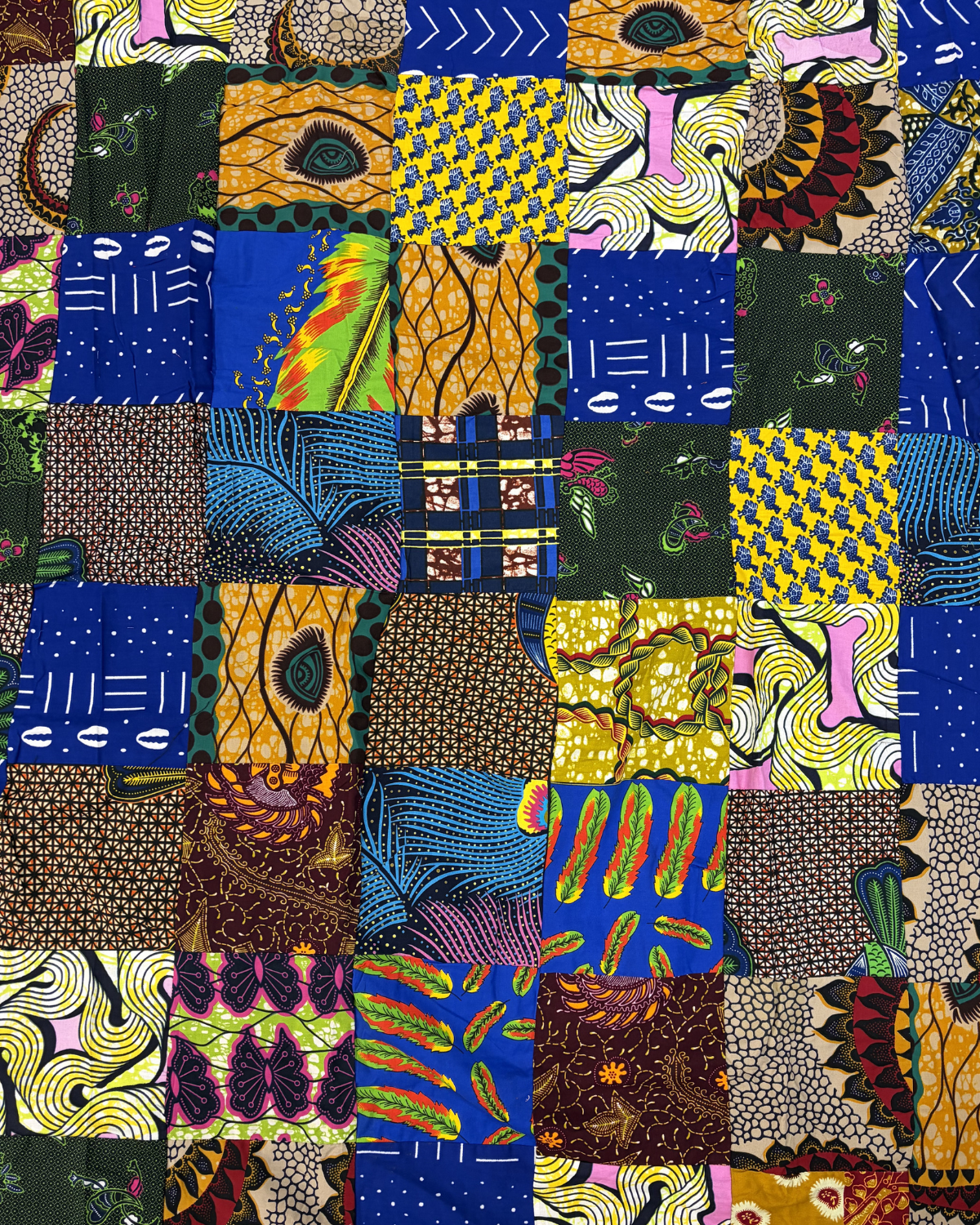 African Print Patchwork 33