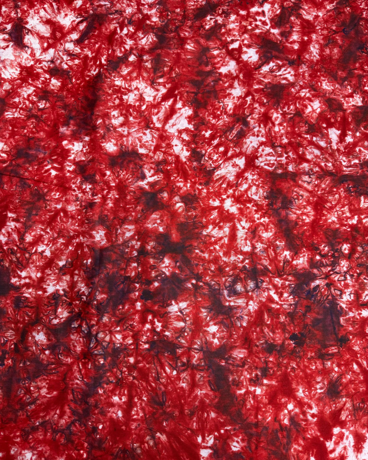 Scarlet Radiance African Print Fabric