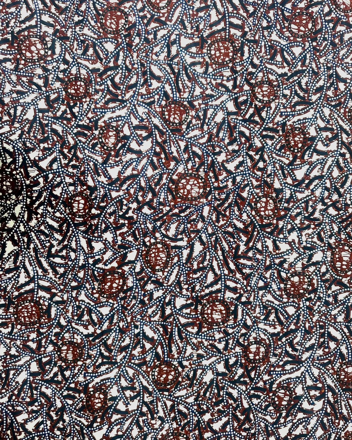 Sacred Coral African Print Fabric