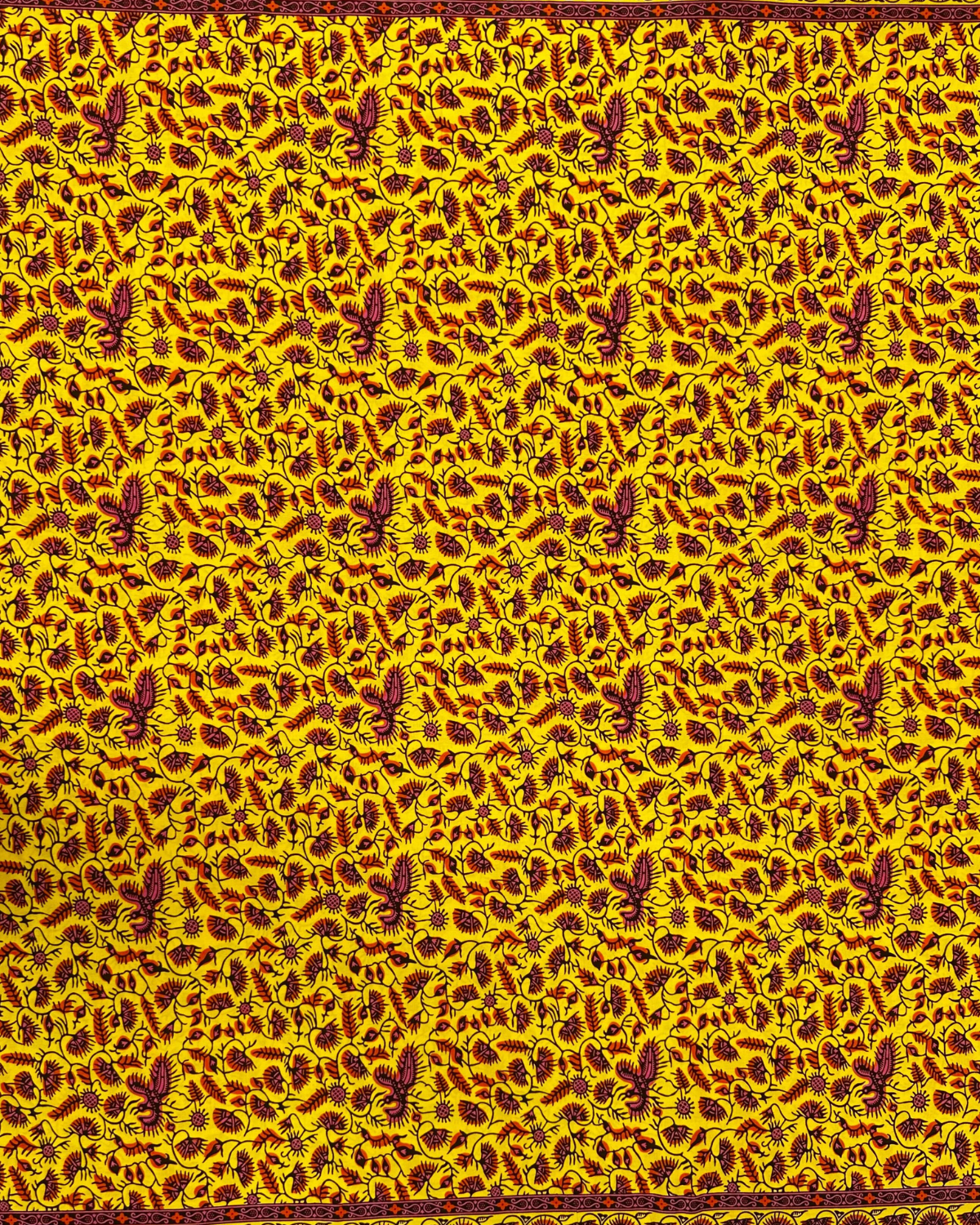 Star Vine African Print Fabric