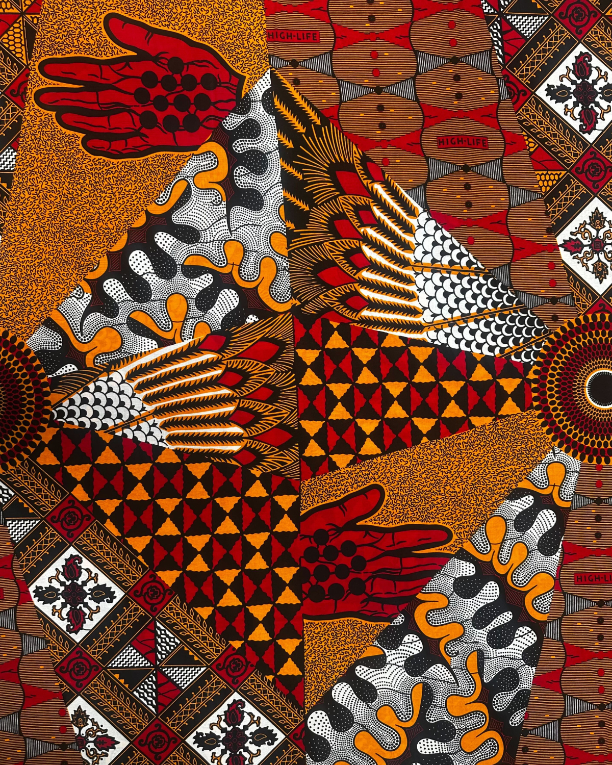 Tribal Assembly African Print Fabric