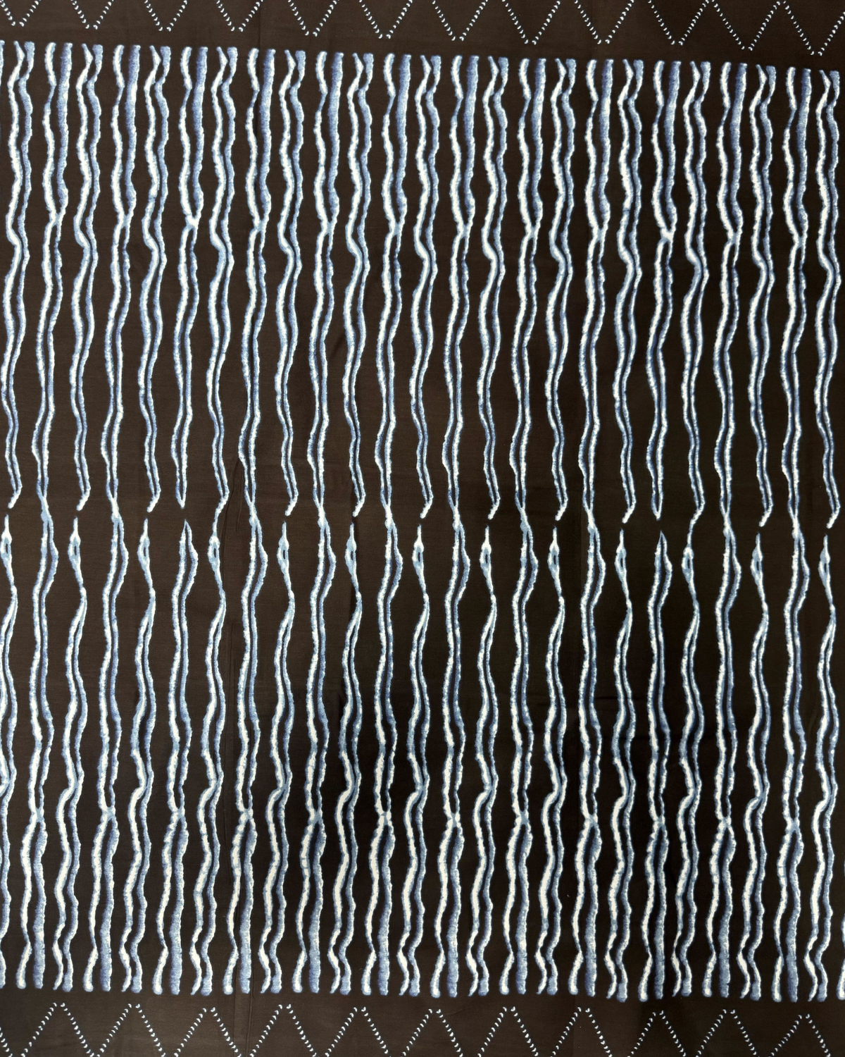 Sonic Waves African Print Fabric