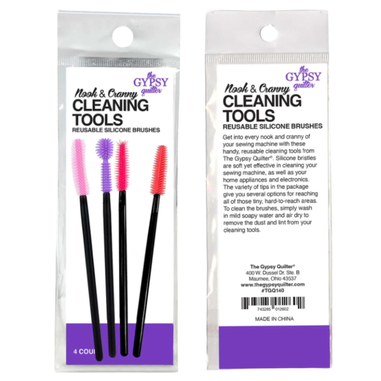 Nook and Cranny Cleaning Tools 4ct