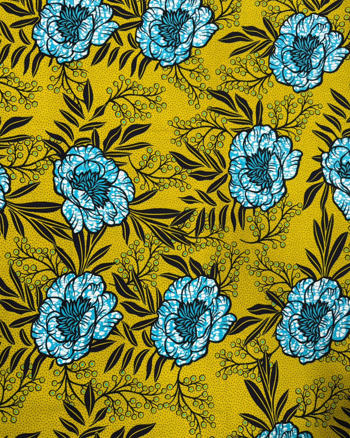 Marigold Majesty African Print Fabric