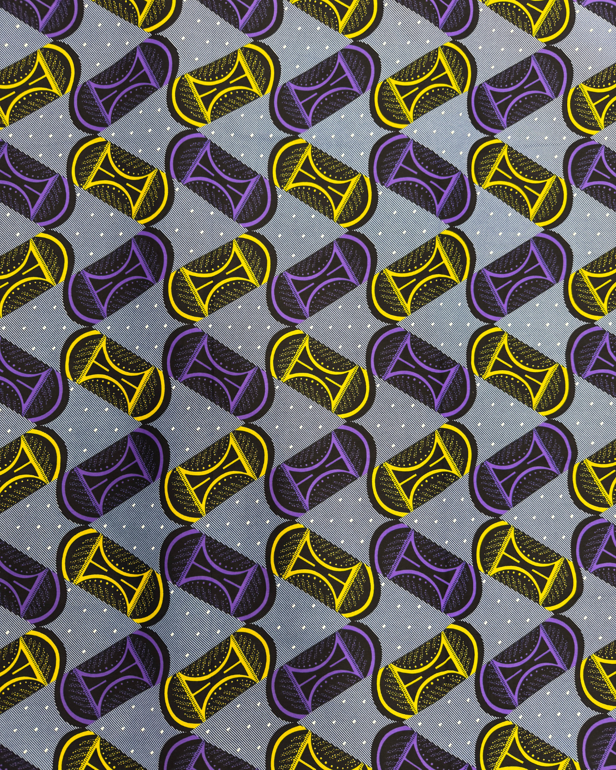 Hourglass Harmony African Print Fabric
