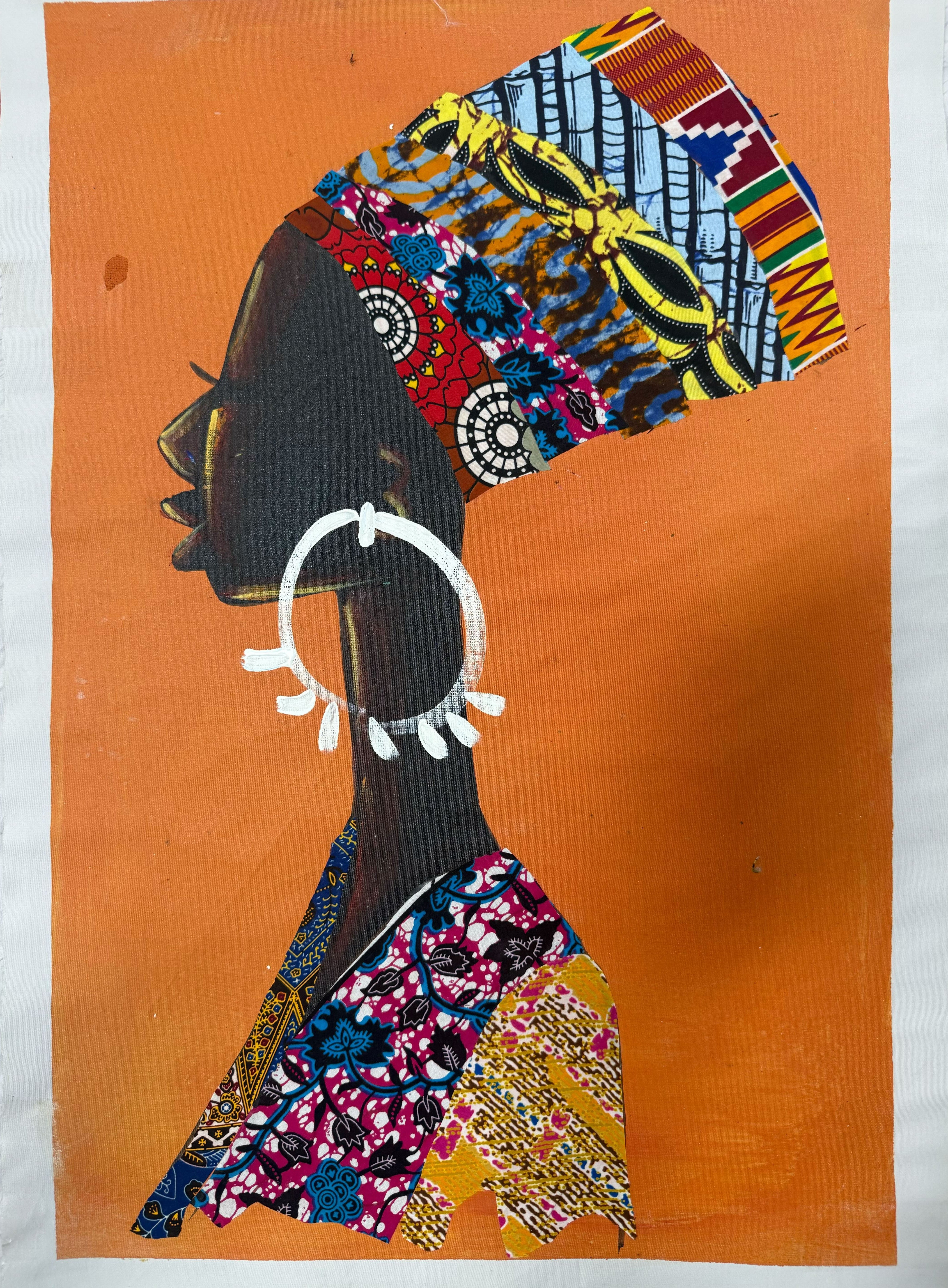 Large Painting: Headwrap 2
