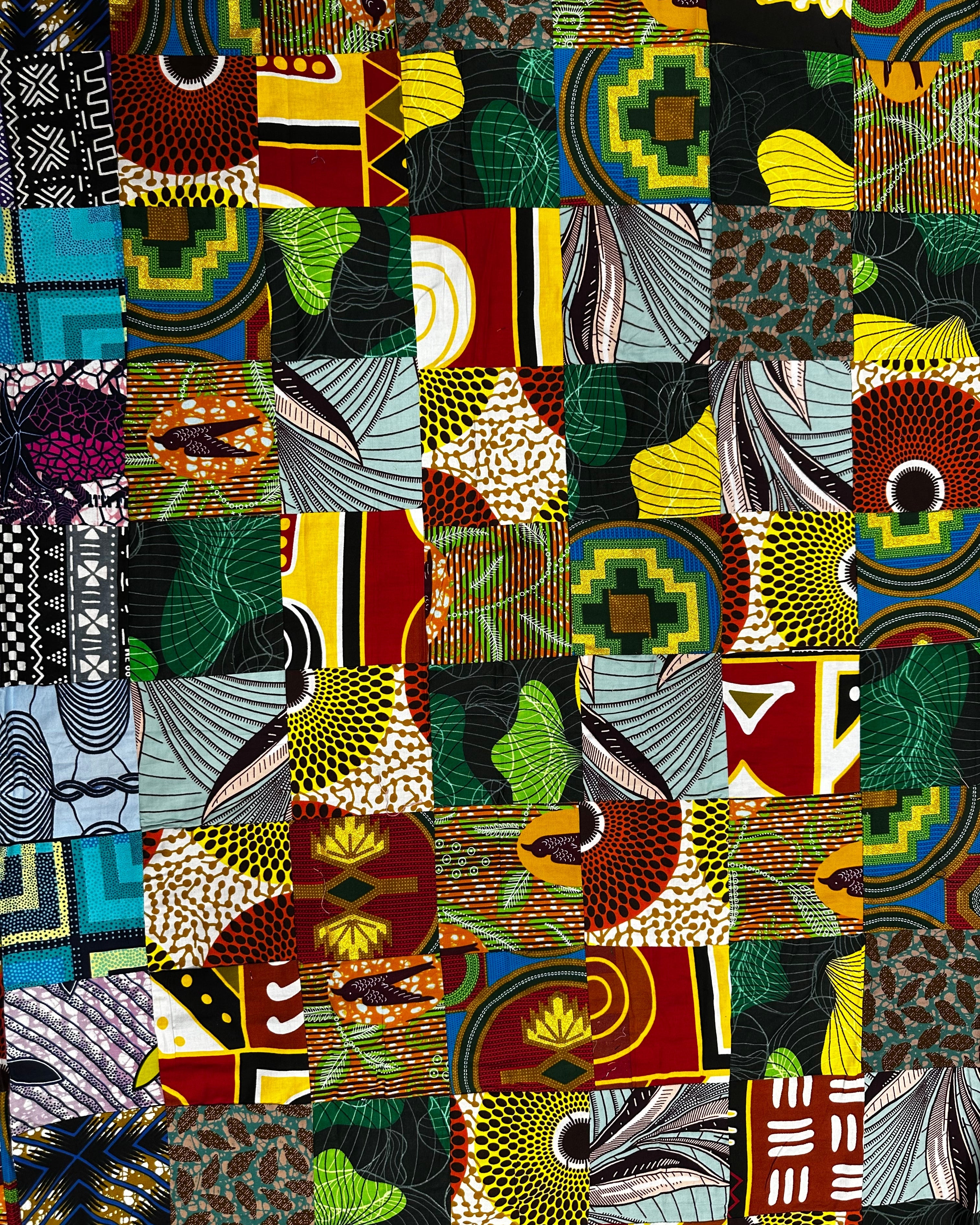 African Print Patchwork 3