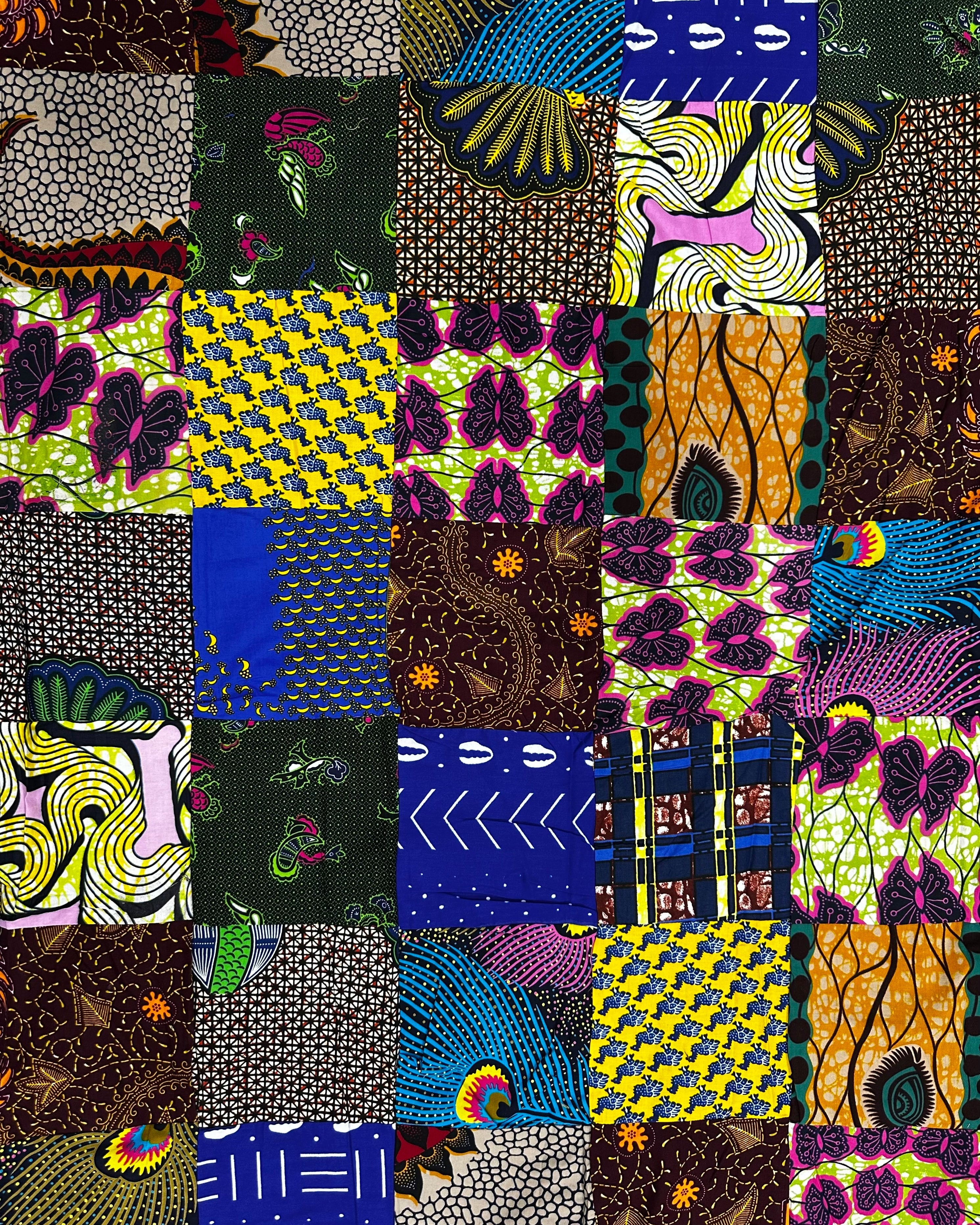 African Print Patchwork 5