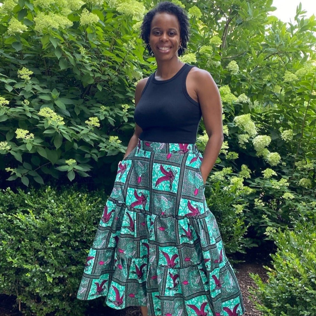 Maiden Tiered Skirt Pattern