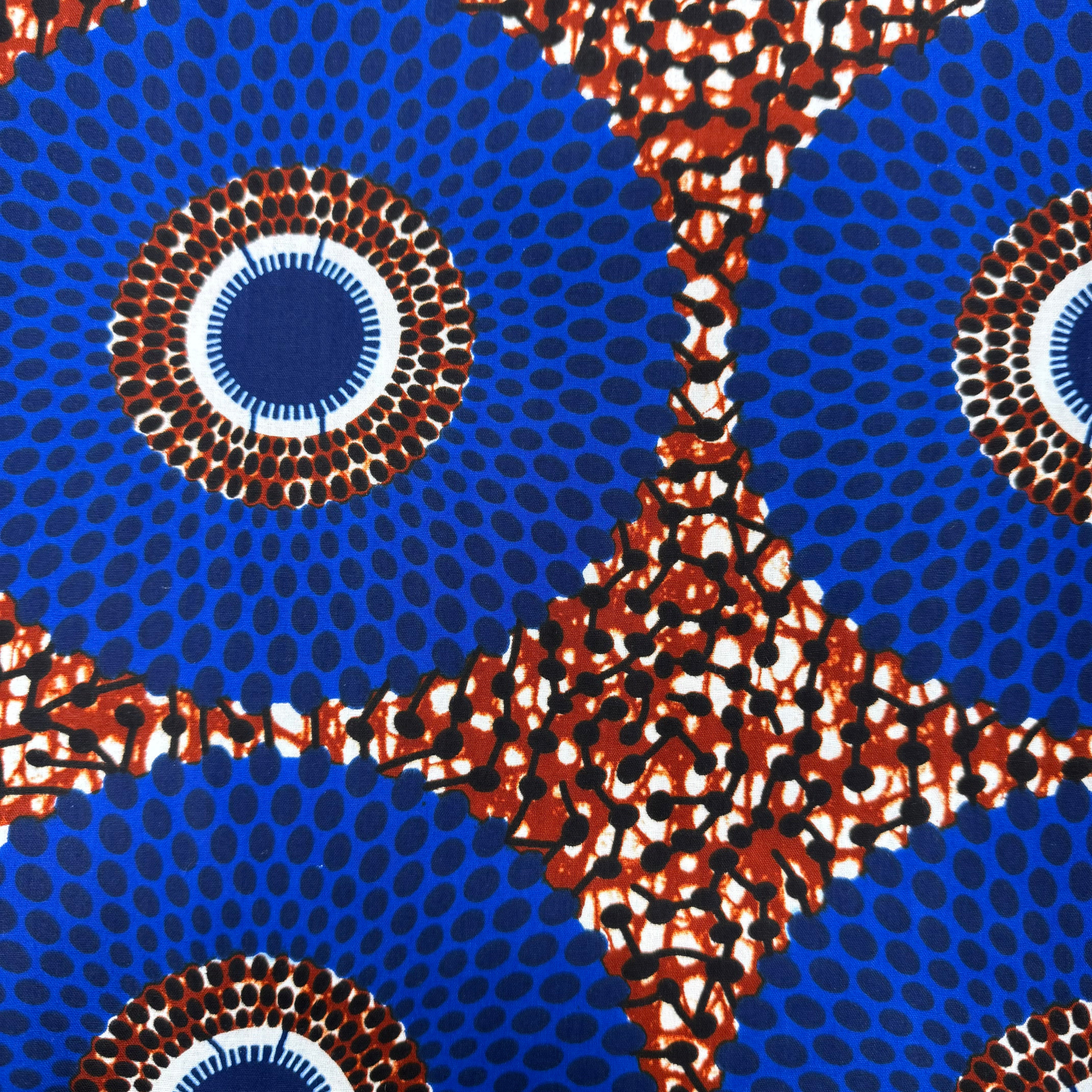 Stormy Blue African Print & Cotton Fat Quarter Bundles