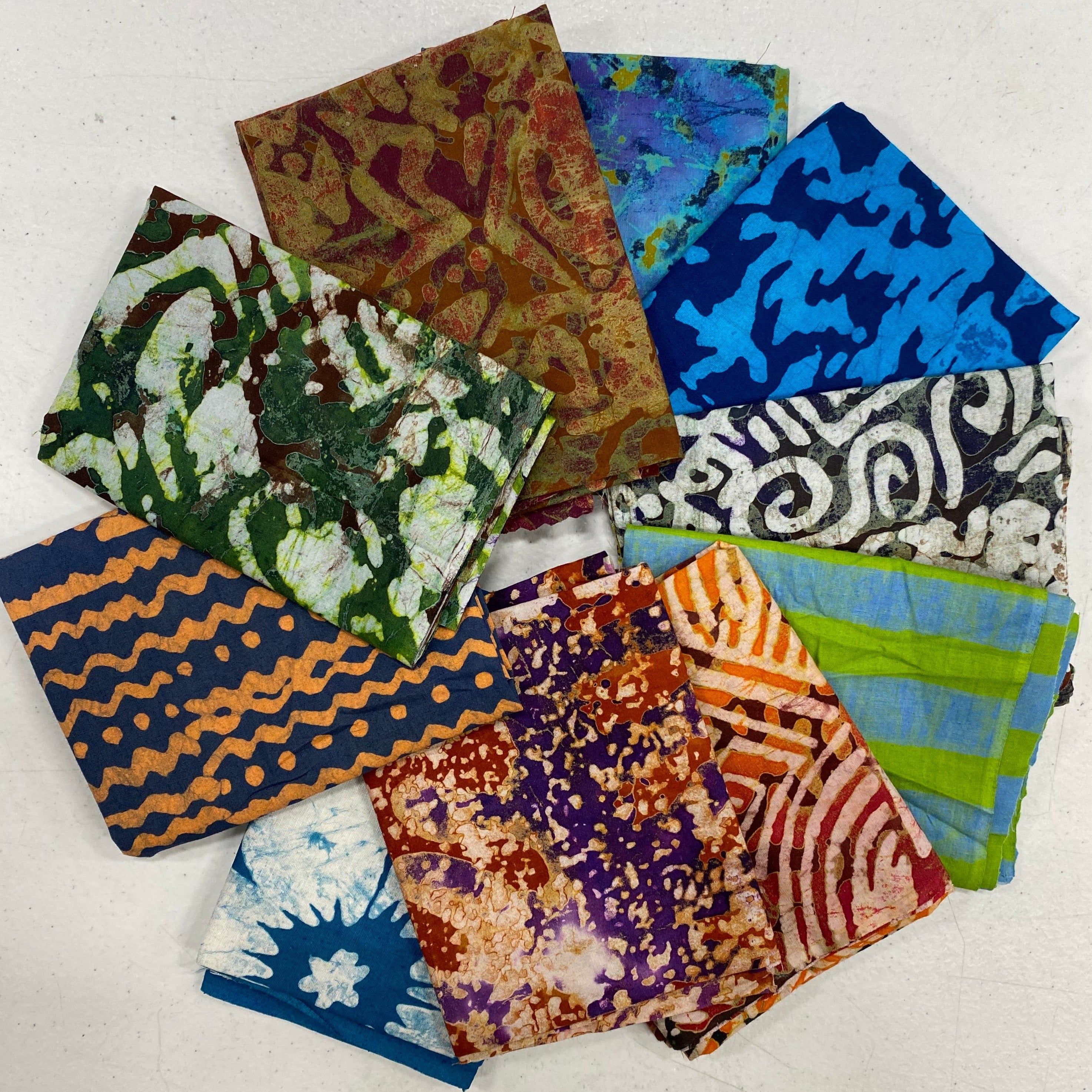 Ghana Batik Fat Quarter Bundle