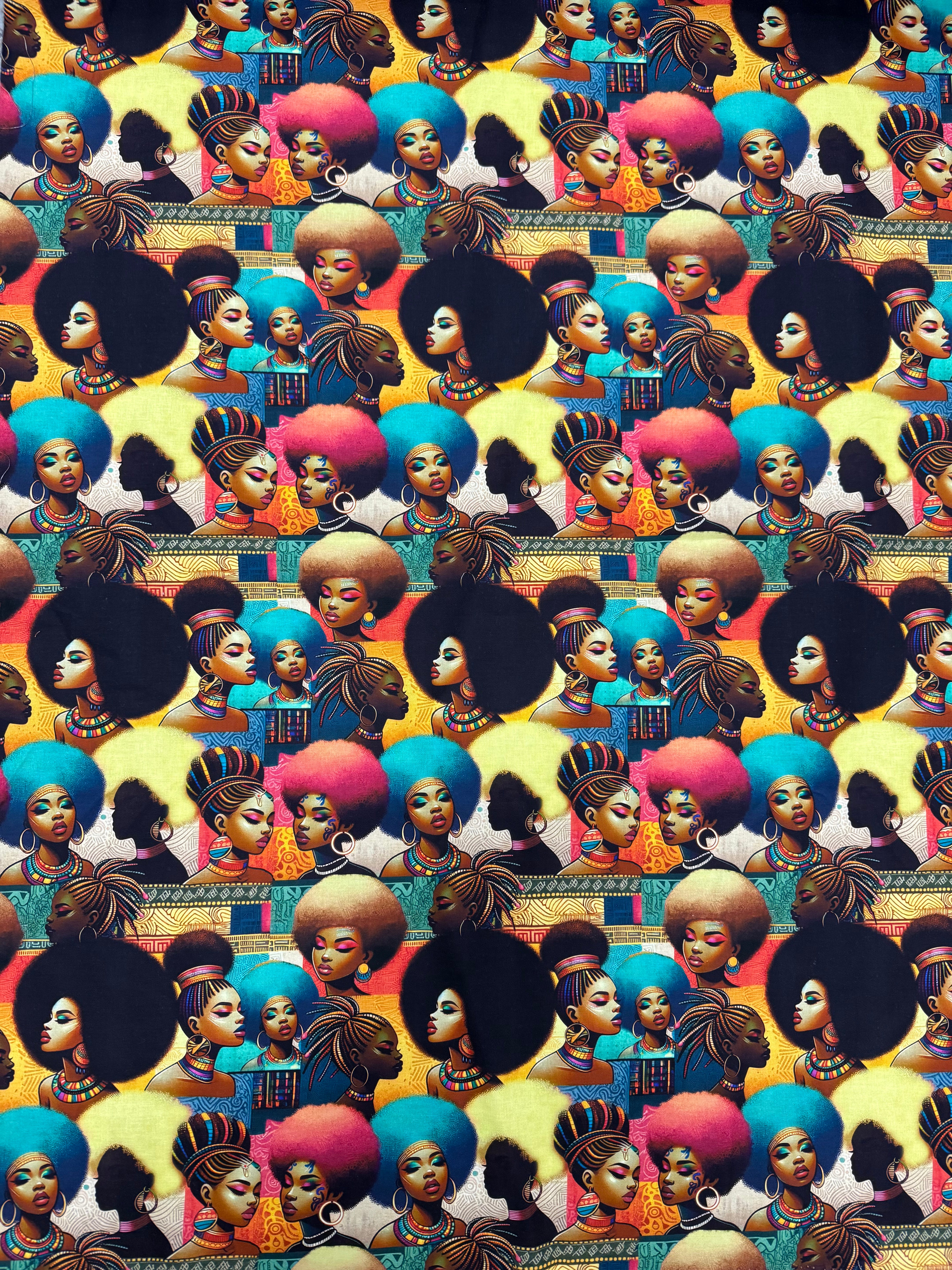 Afro Glam Fabric