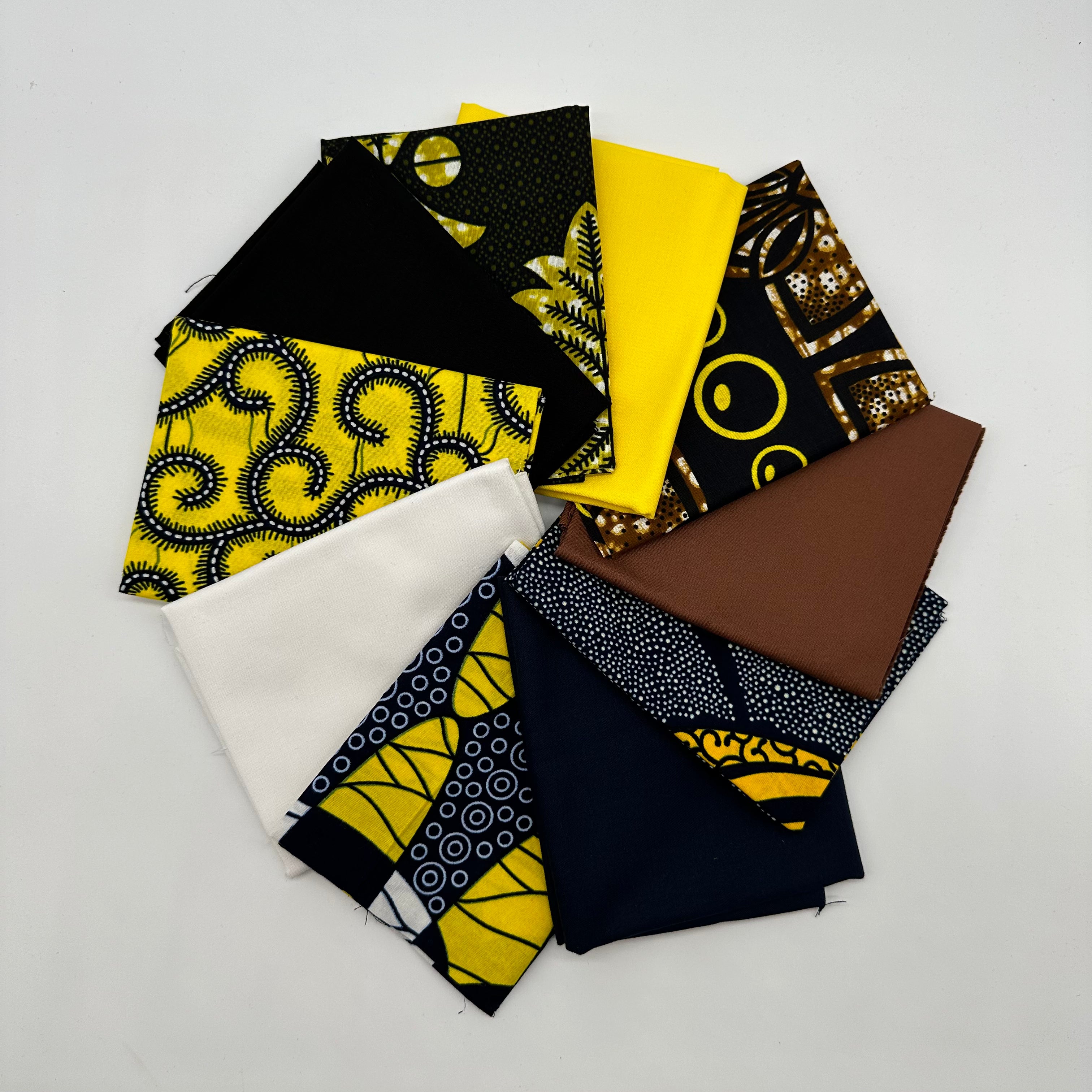 Earthy Suns Fat Quarter Bundles
