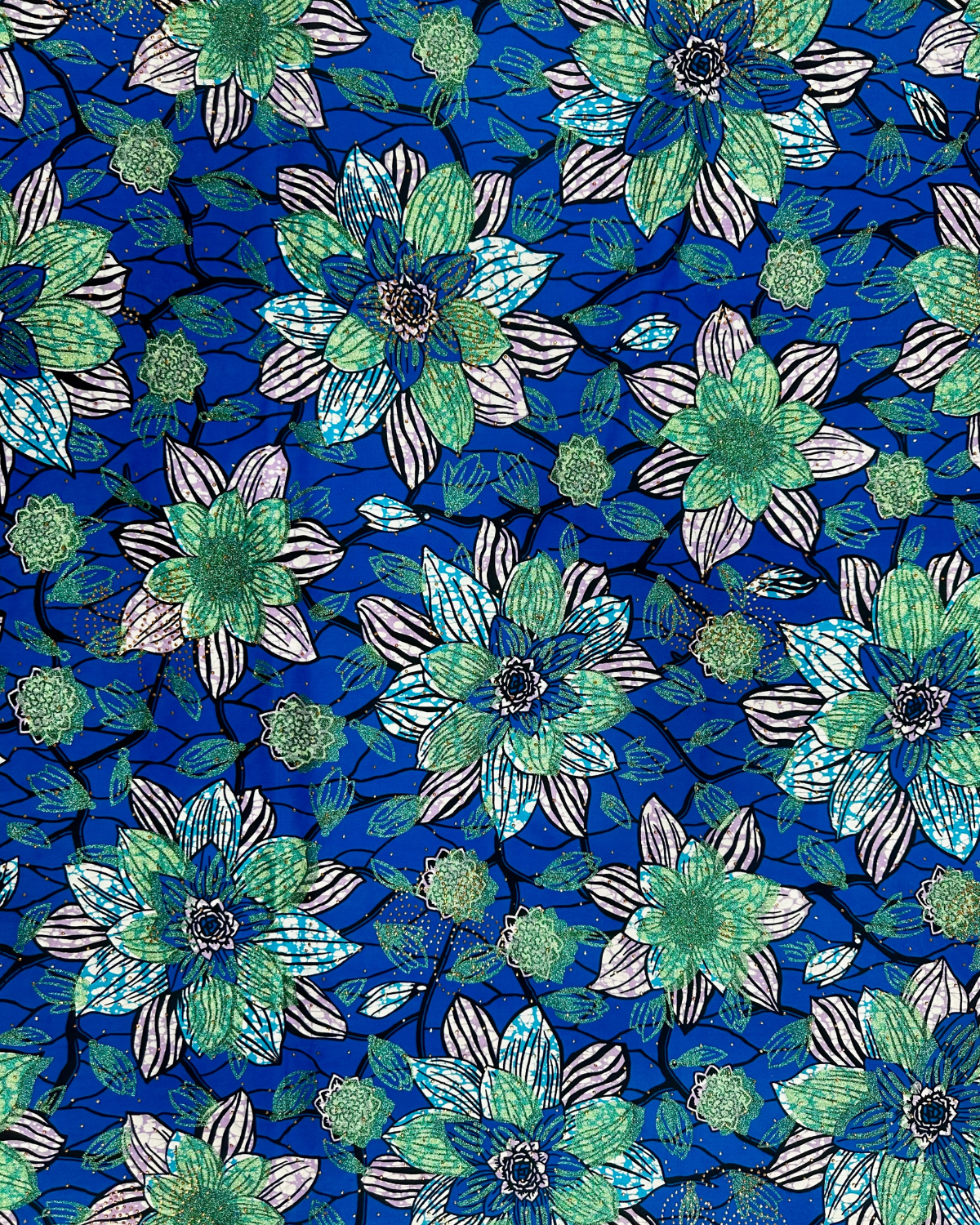 Bijou Sparkles African Print Fabric