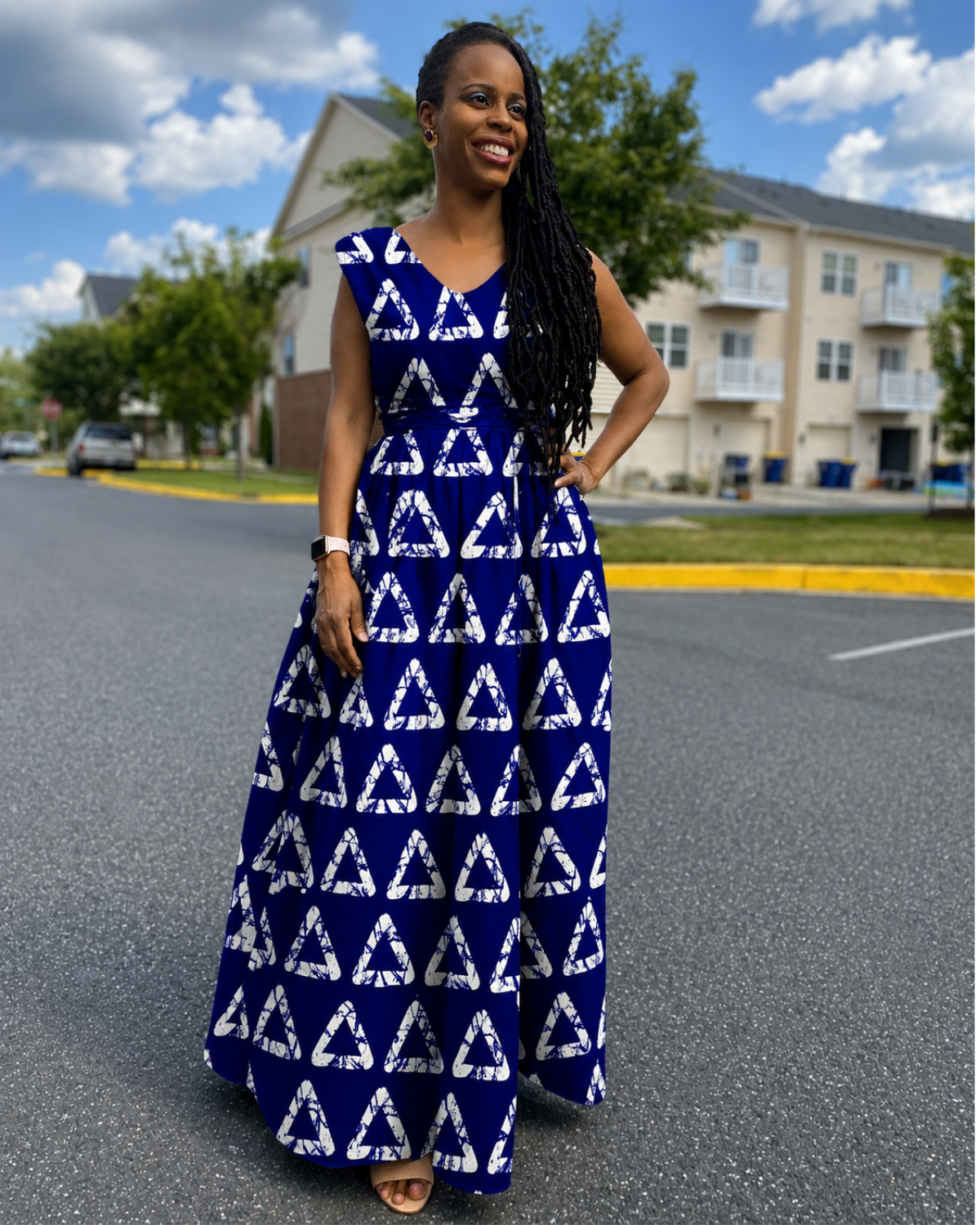 Bahari Peak African Print Fabric