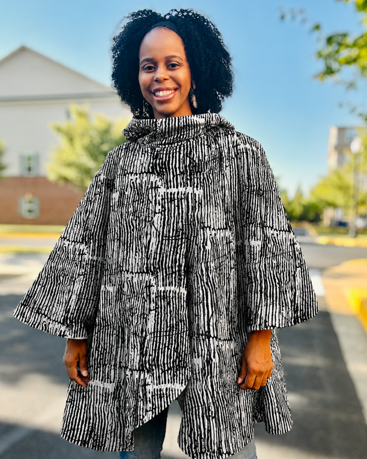 Bogolan Echo African Print Fabric