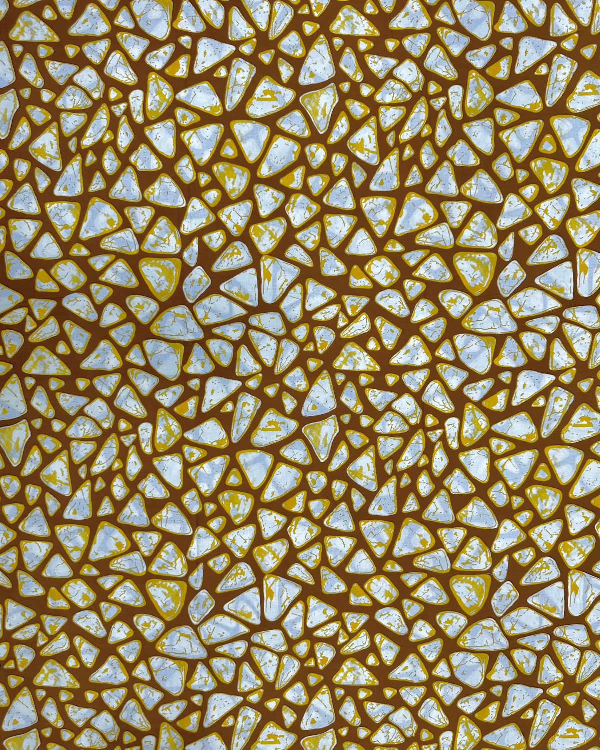Dhahabu Mosaic African Print Fabric