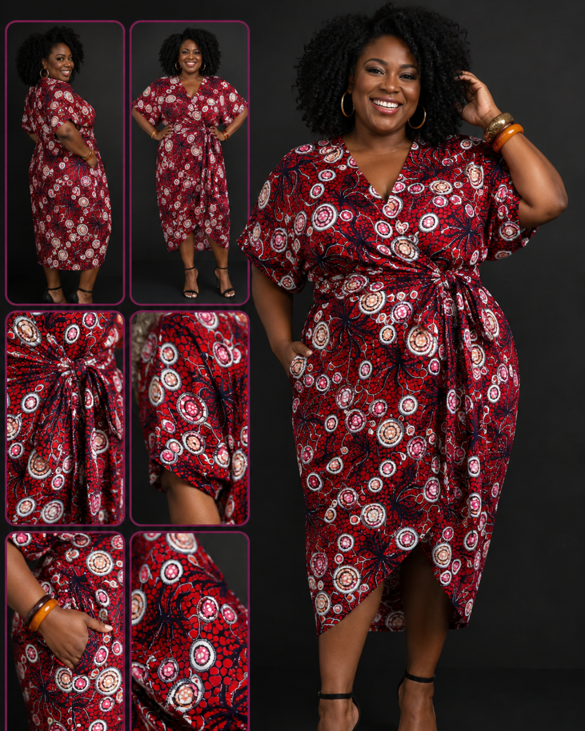 Opal Oasis African Print Fabric