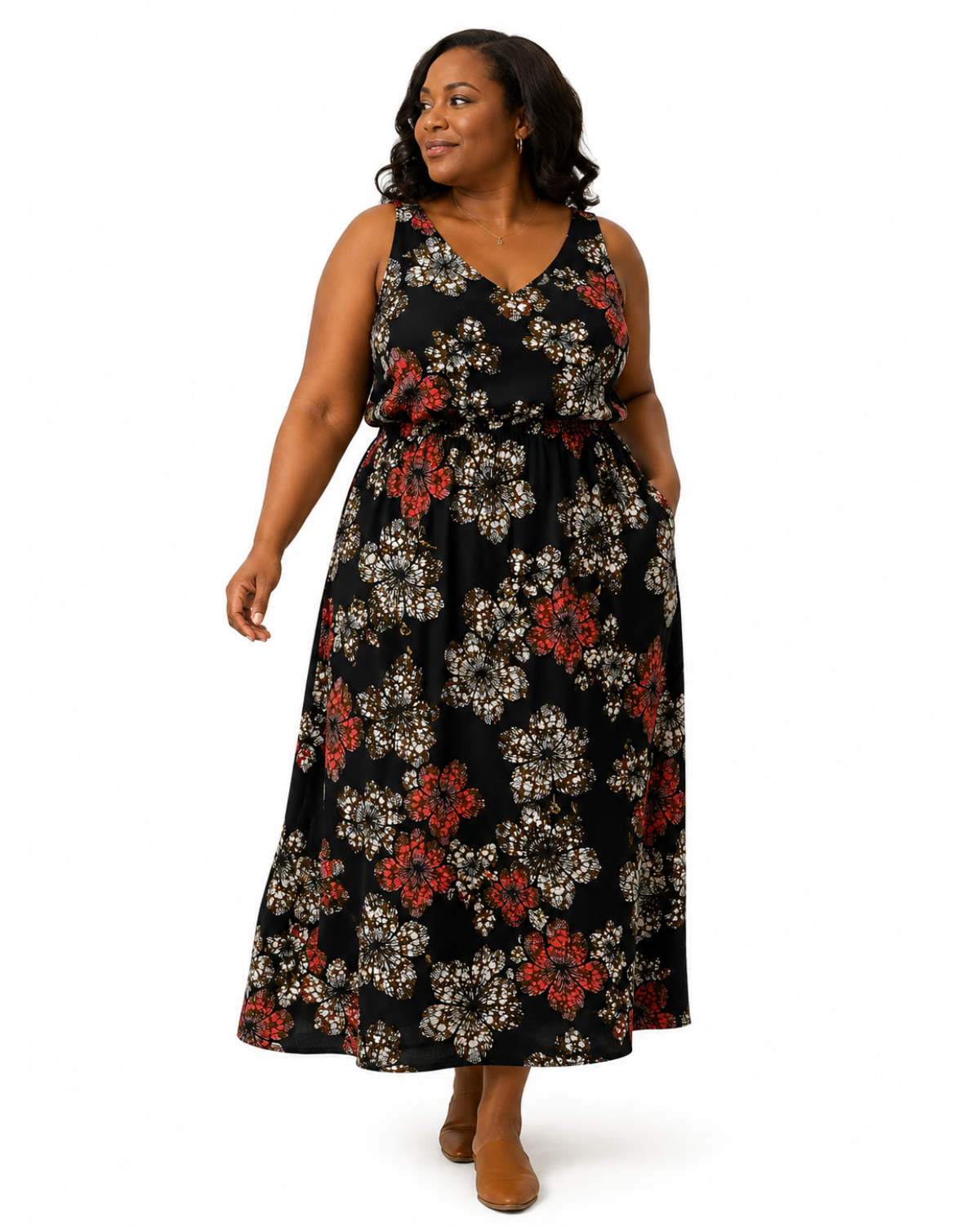 Timeless Petals African Print Fabric