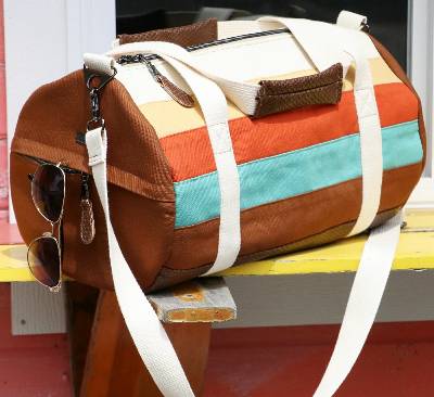 Isla: Retro Duffle Bag Pattern