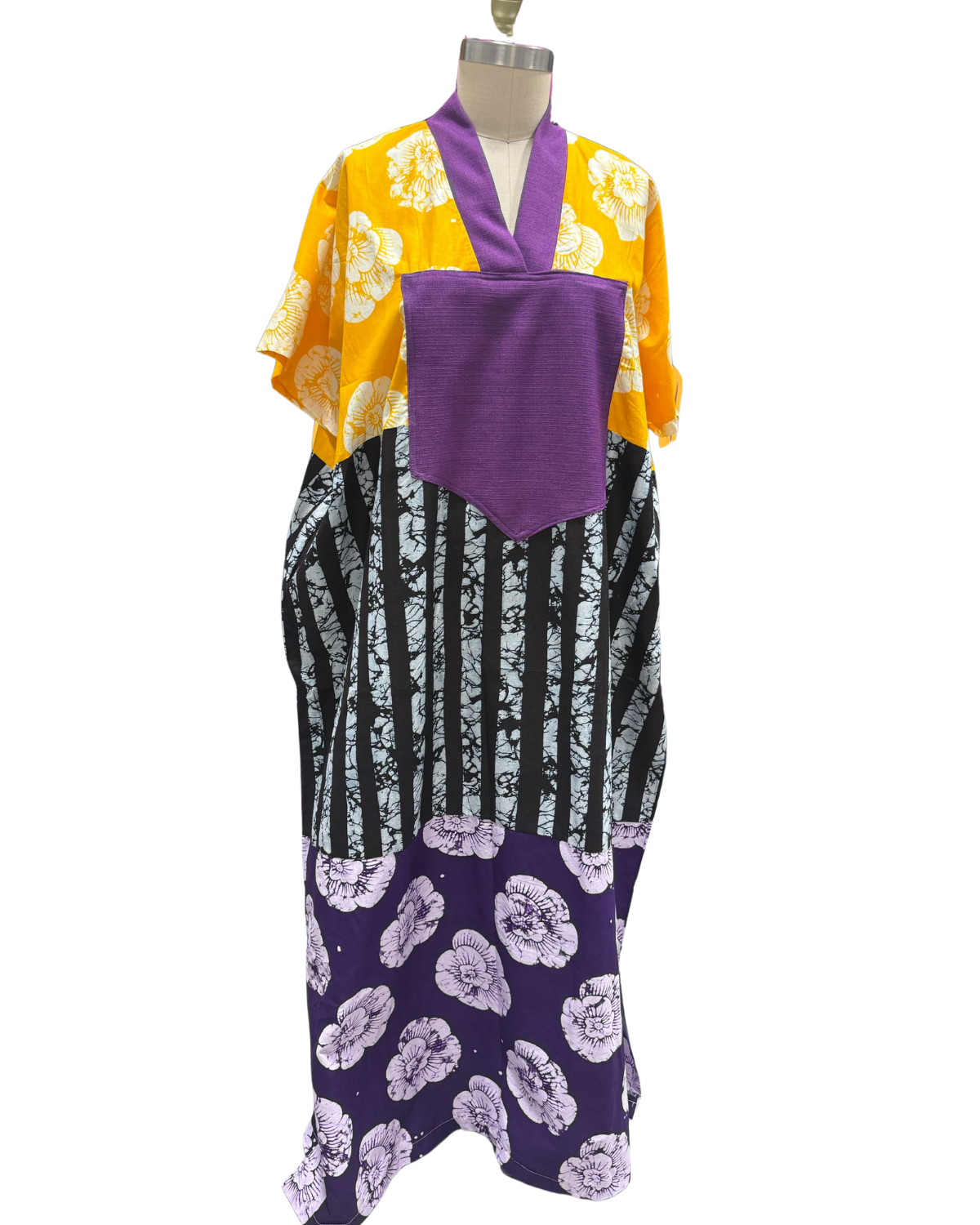 African Print Long Dress 2