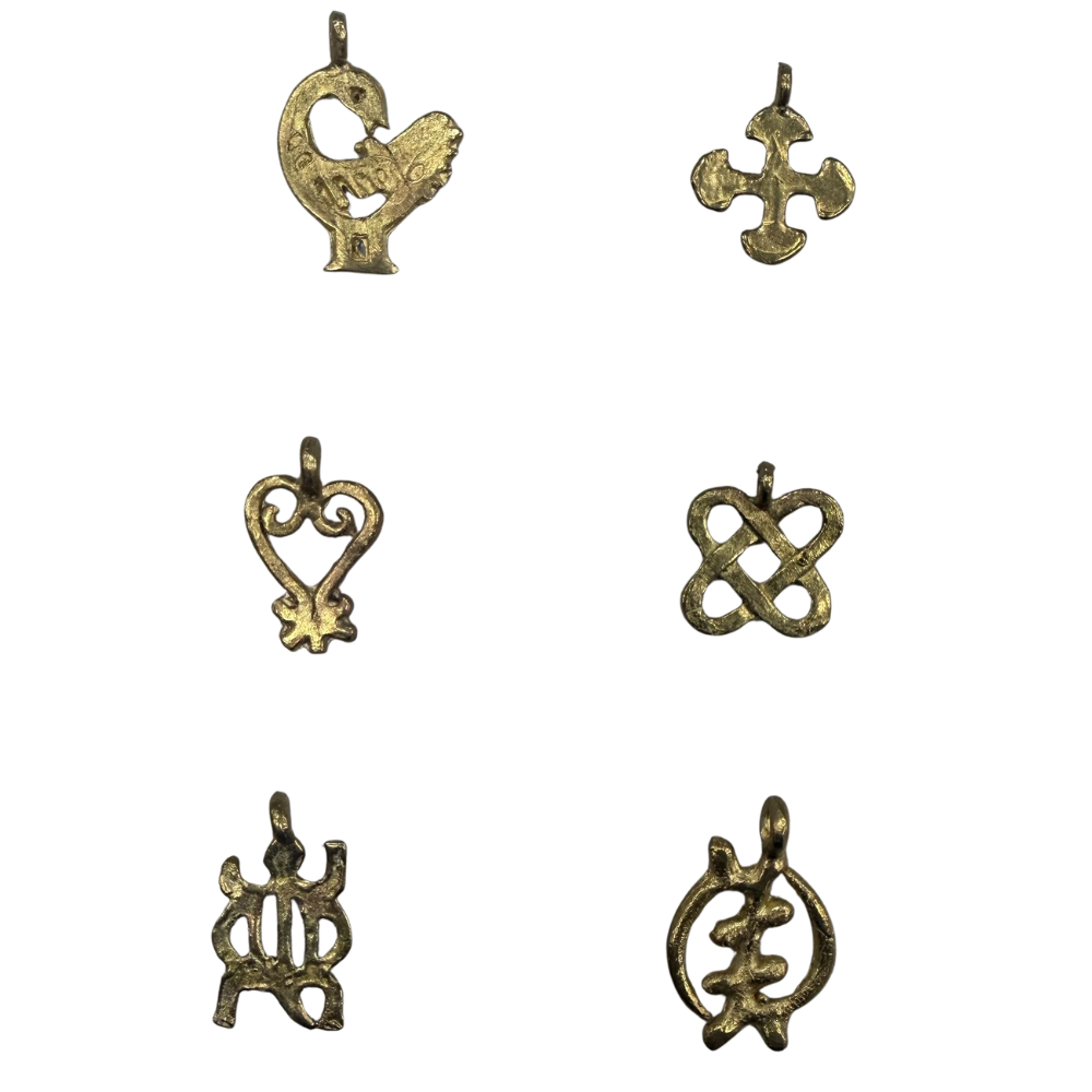 Adinkra Symbol Charms