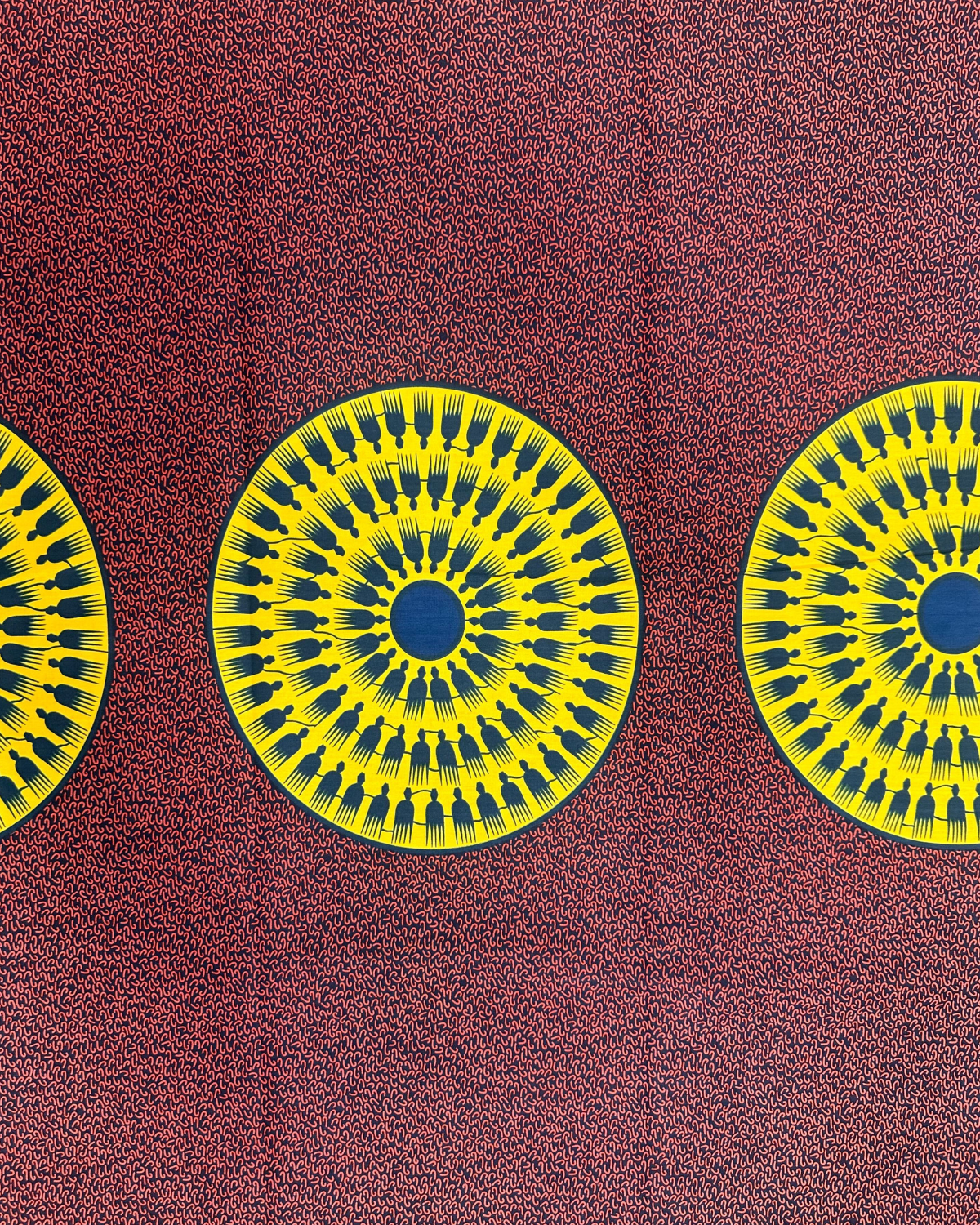 Unity Circle African Print Fabric