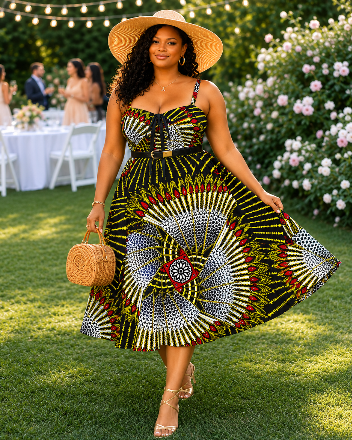 Unity Wings African Print Fabric