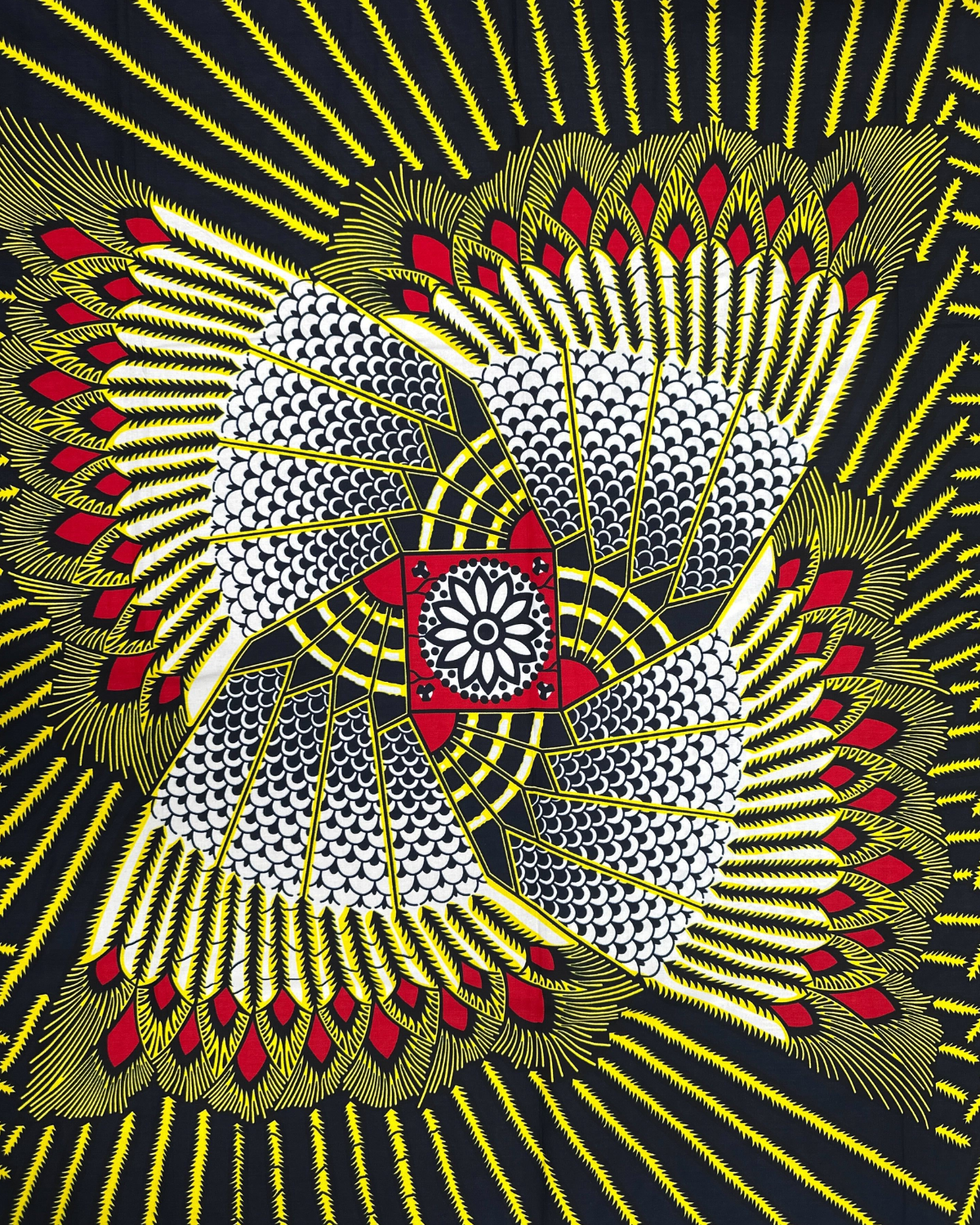 Unity Wings African Print Fabric