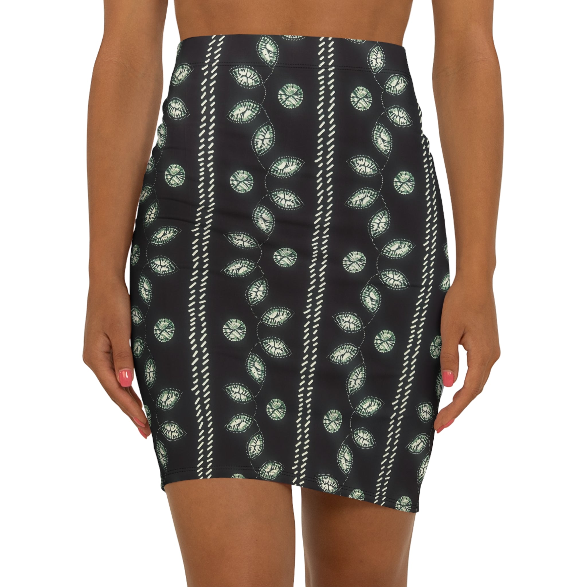 Midnight Vine African Print Fabric