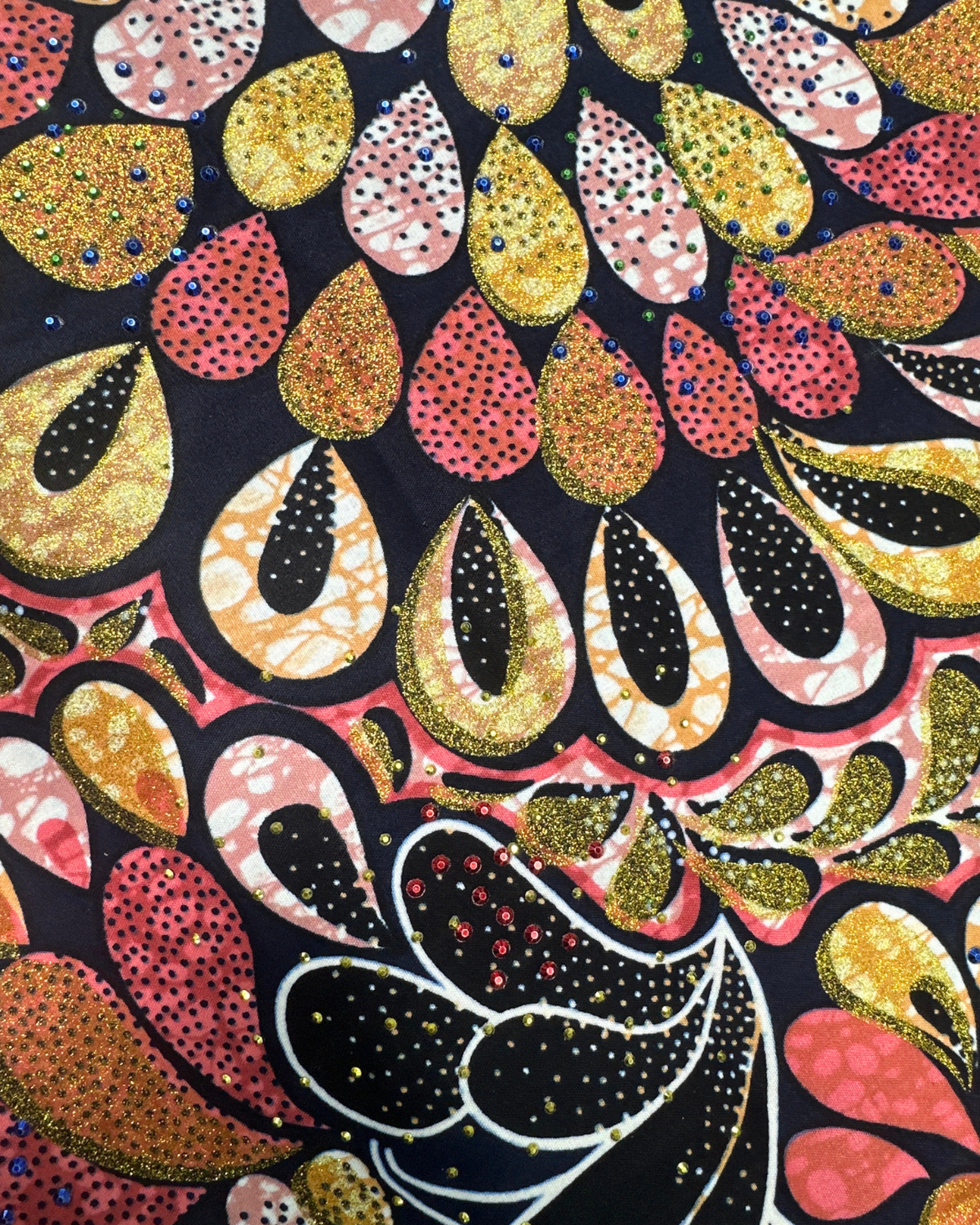 Mina Sparkle African Print Fabric