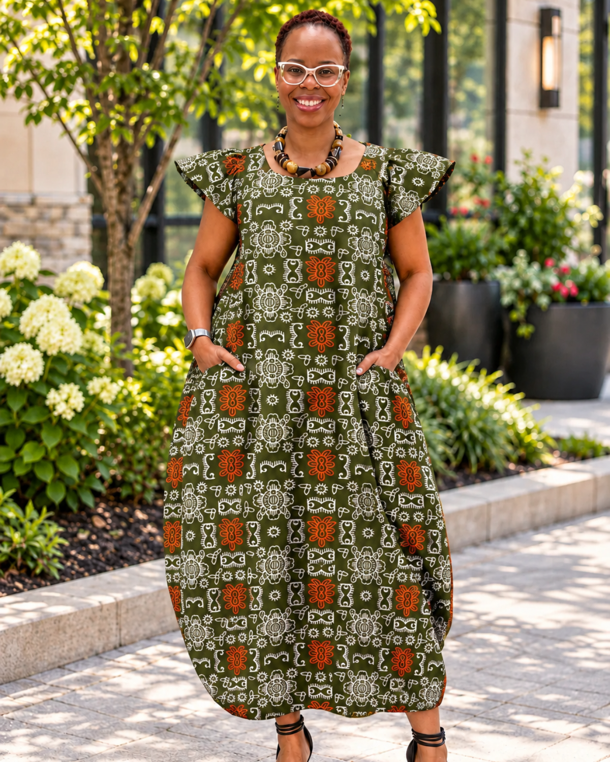 Sahara Keepsake African Print Fabric