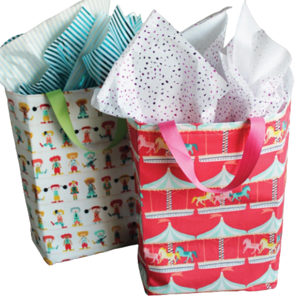 Gift Bag Postcard Pattern