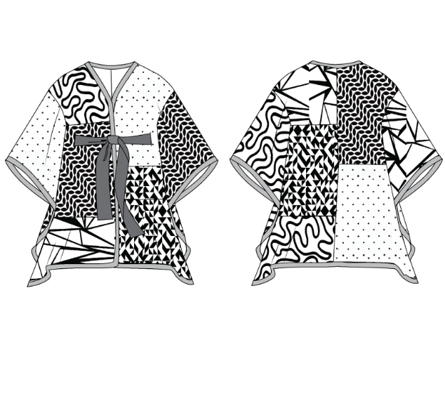 Patchwork Kimono Instructional PDF Download