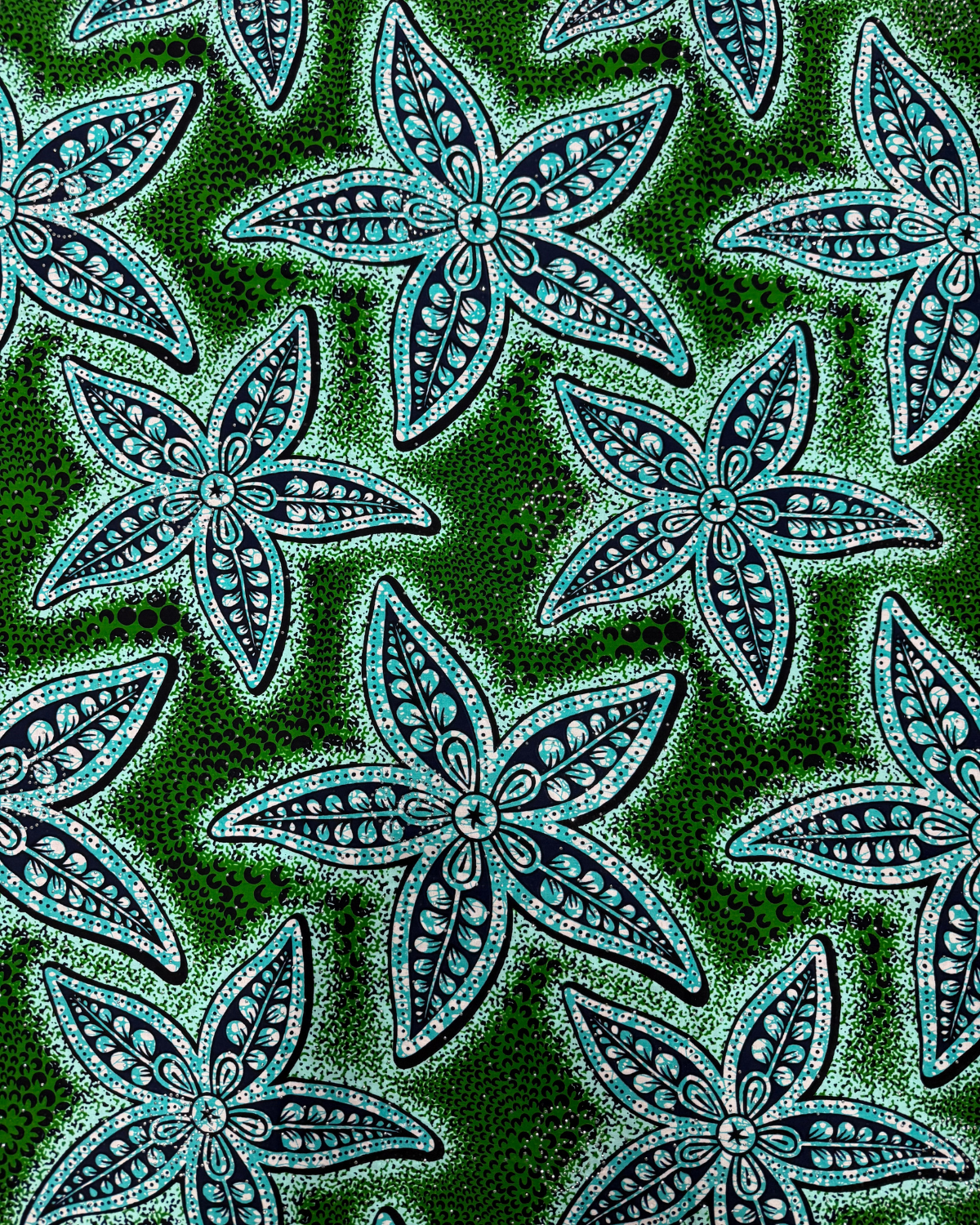 Star Gaze African Print Fabric