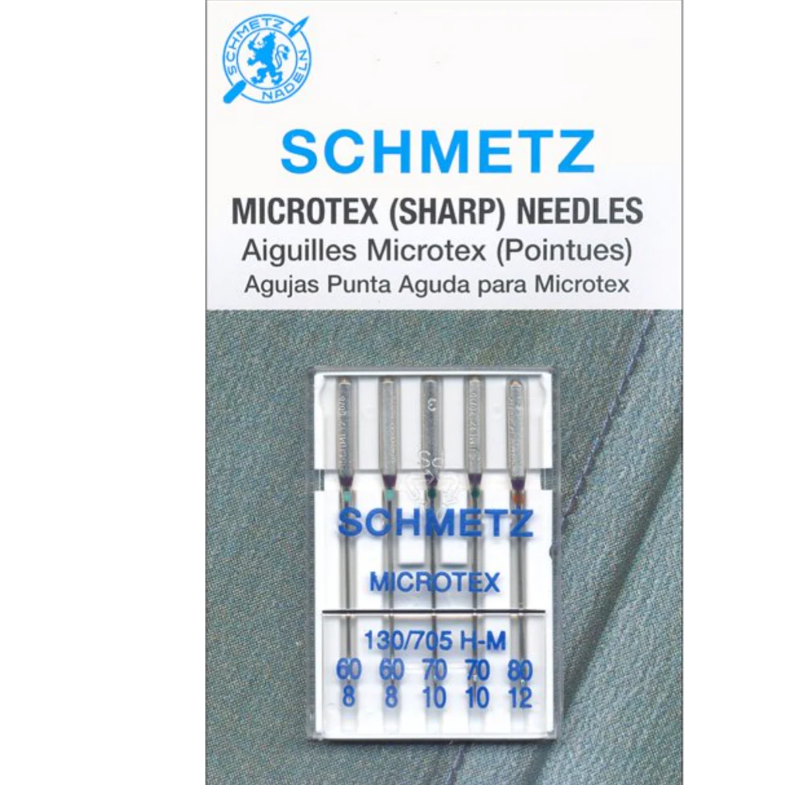 Microtex (Sharp) Needles 5 Pack Size 70/10