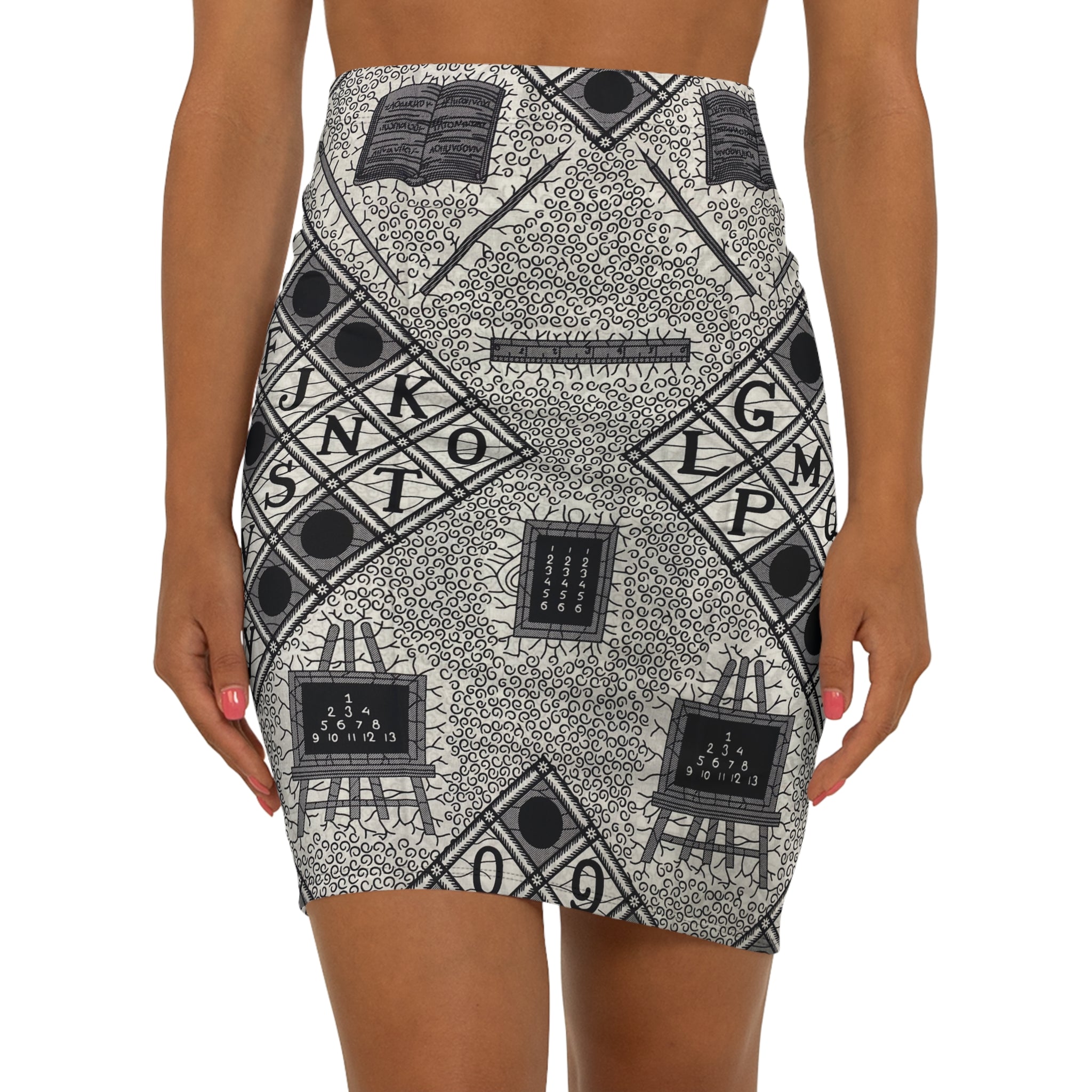 Scholar’s Grid African Print Fabric