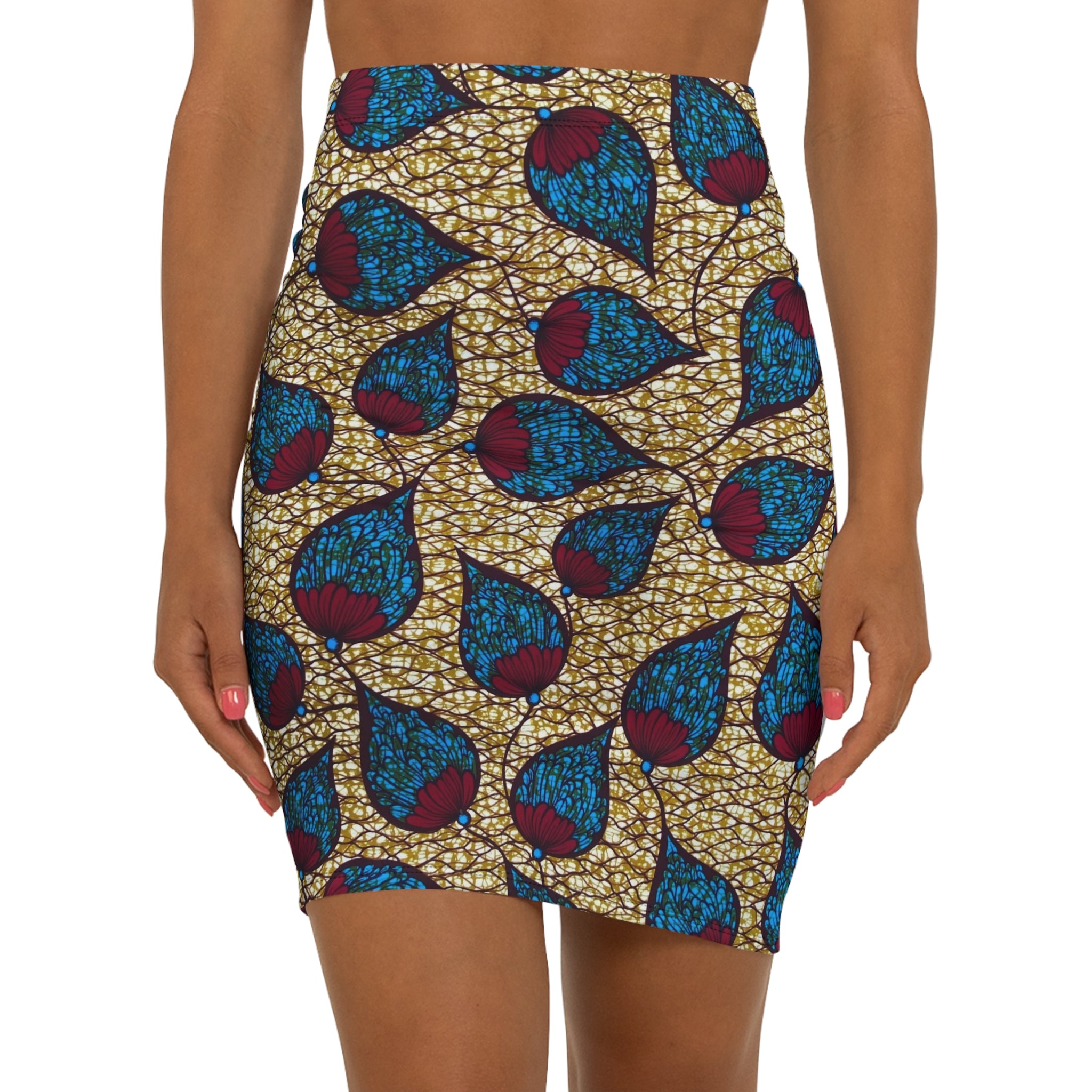 Ankara Botanica African Print Fabric