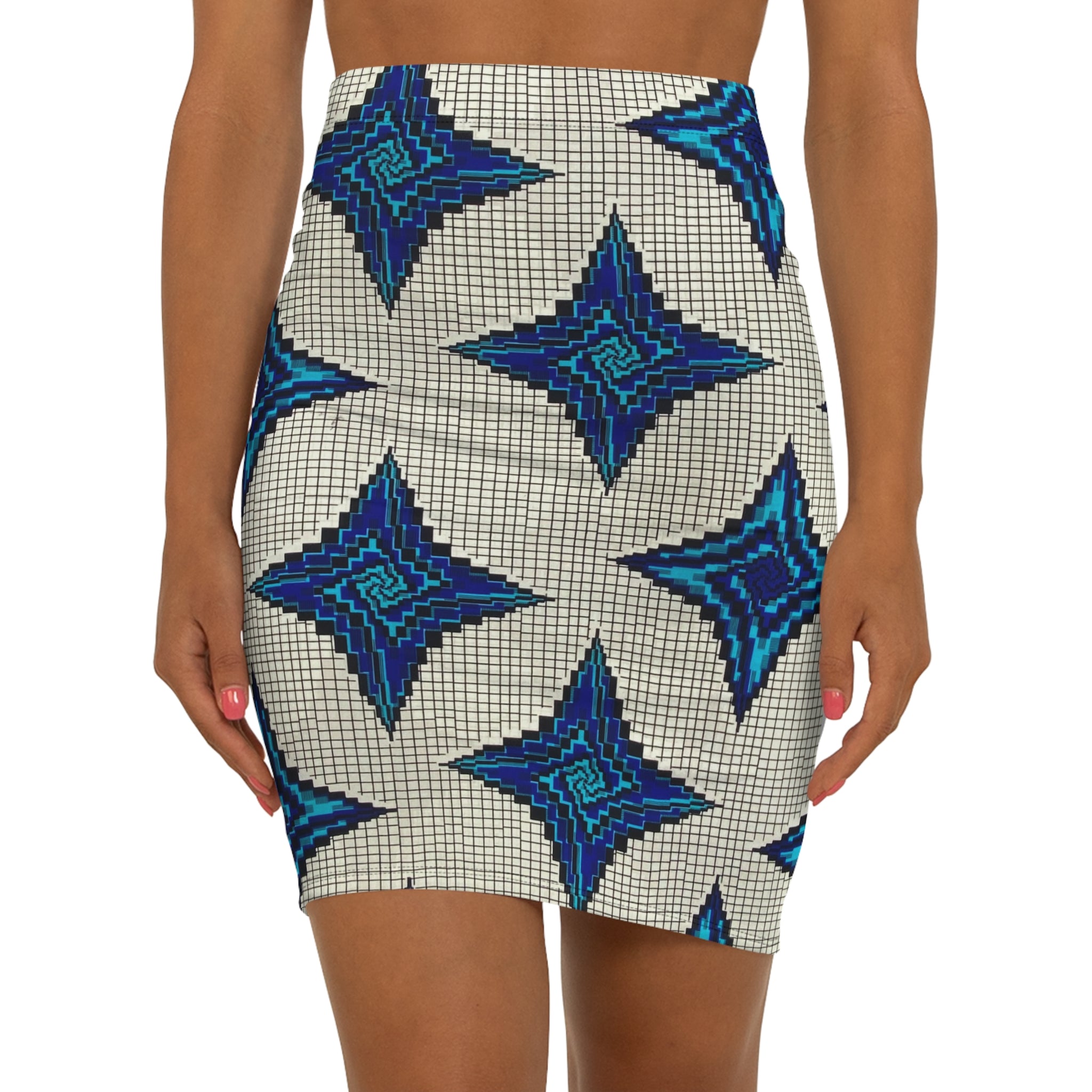 Energy Grid African Print Fabric