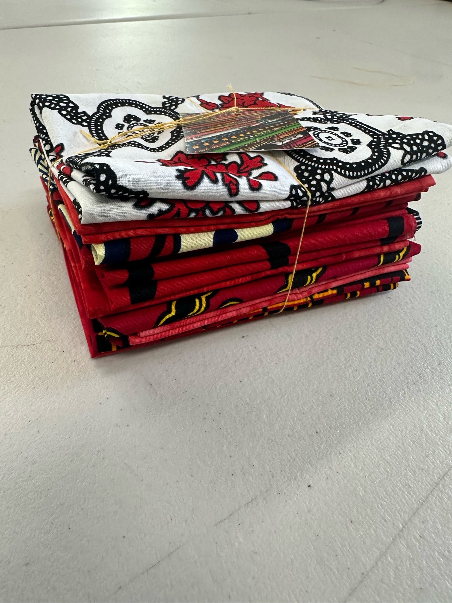 Fat Quarter Bundle- Red and Hot
